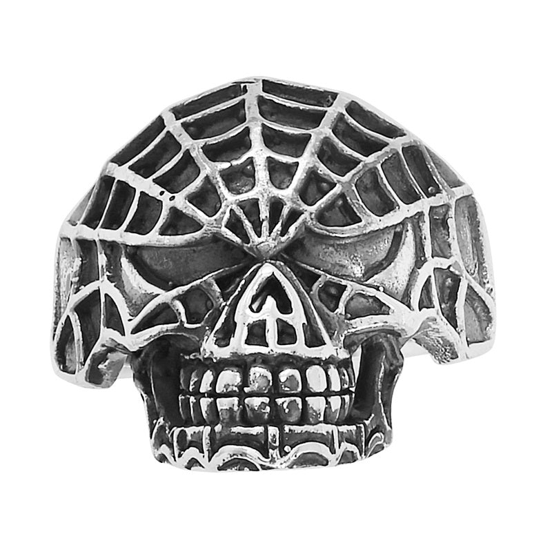 Spider Headed Skull Ring