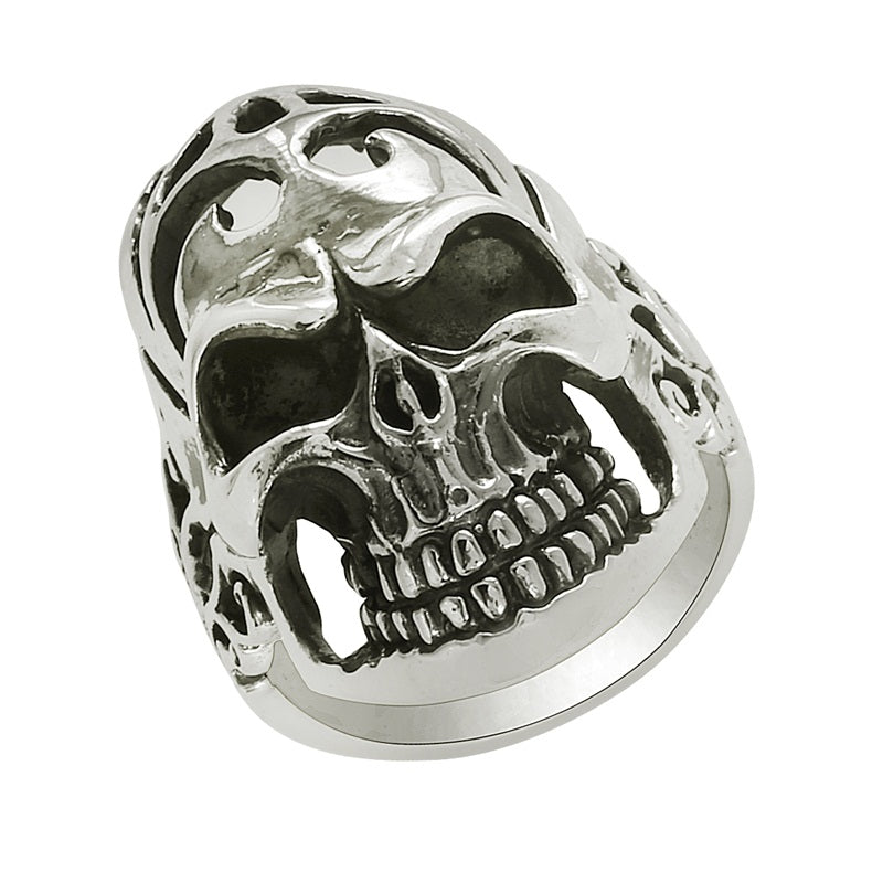 Biker Skull Ring