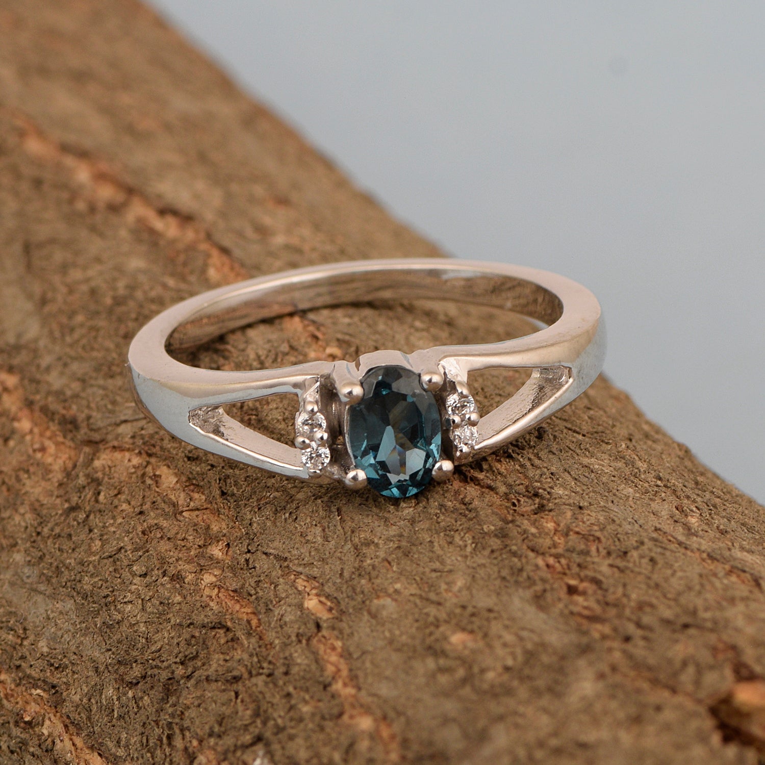 London Blue Topaz ring