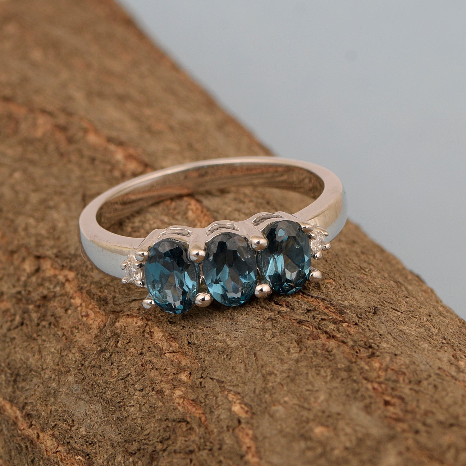 London Blue Topaz ring