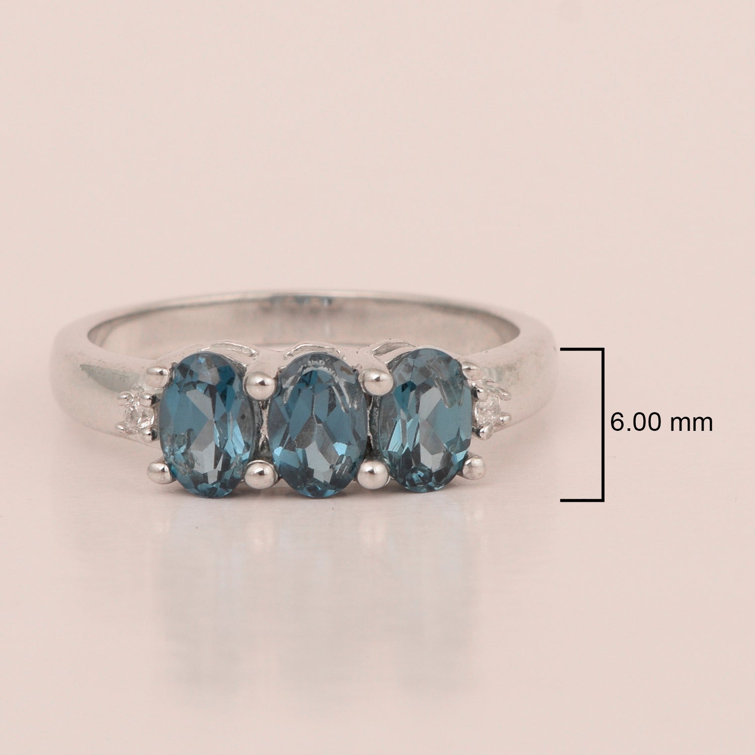 London Blue Topaz ring