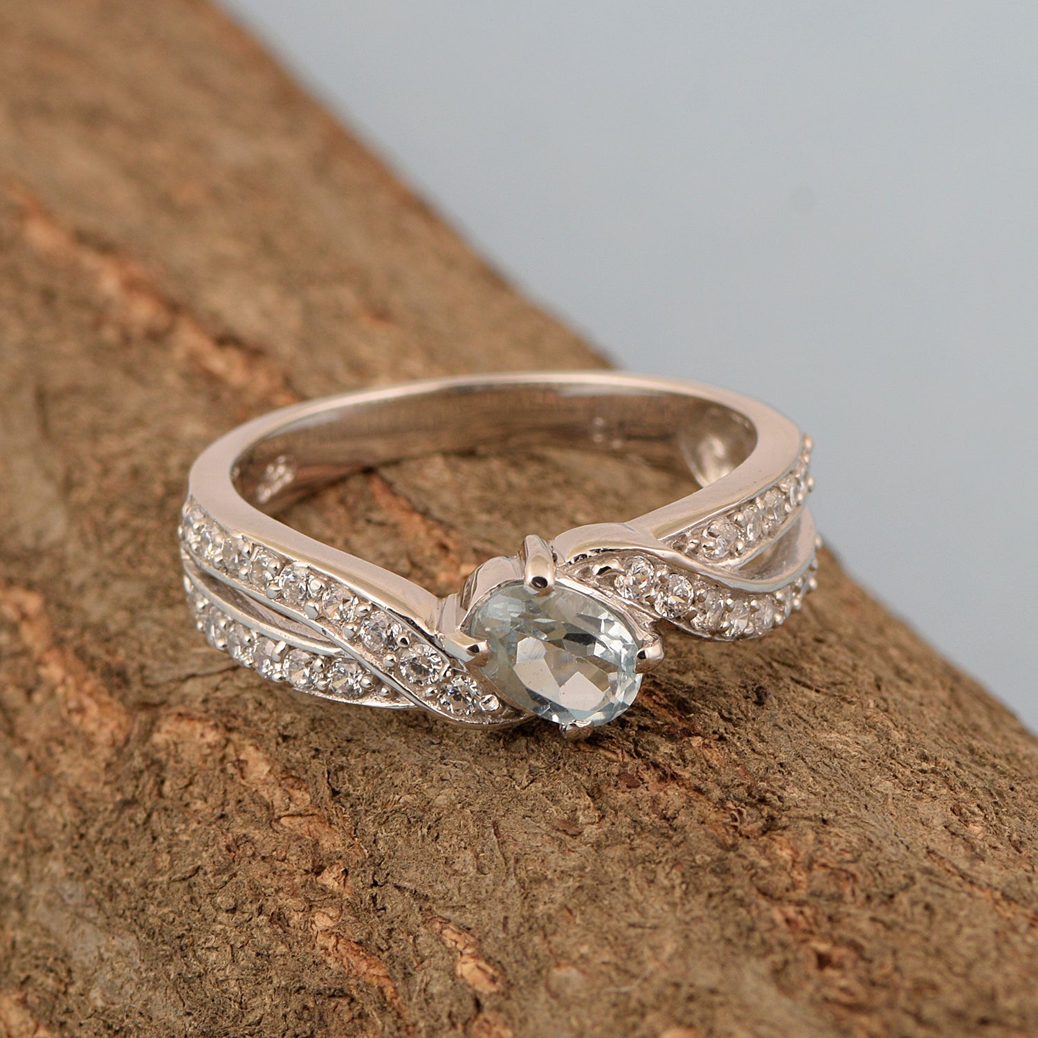 aquamarine ring