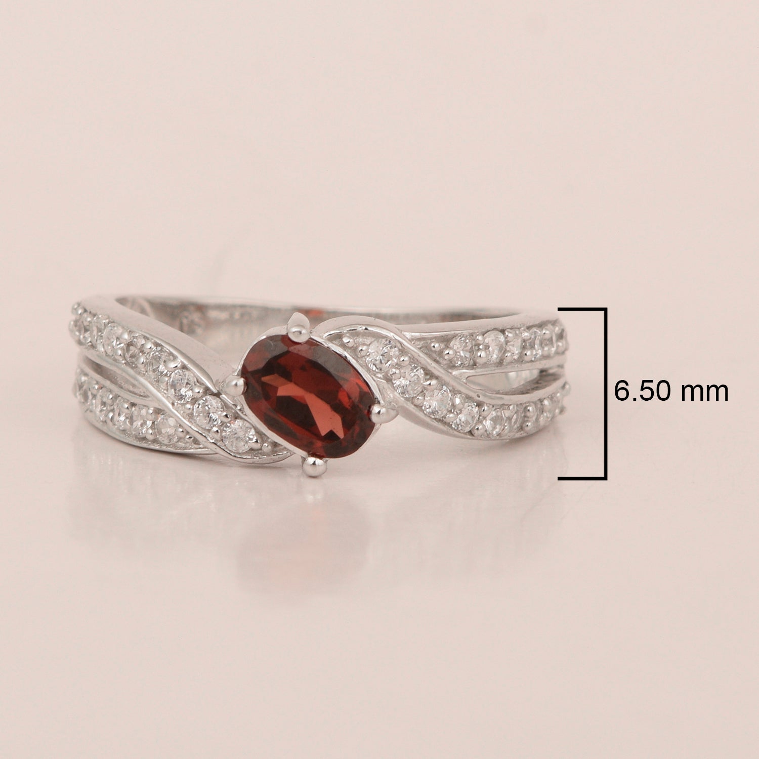 Garnet ring
