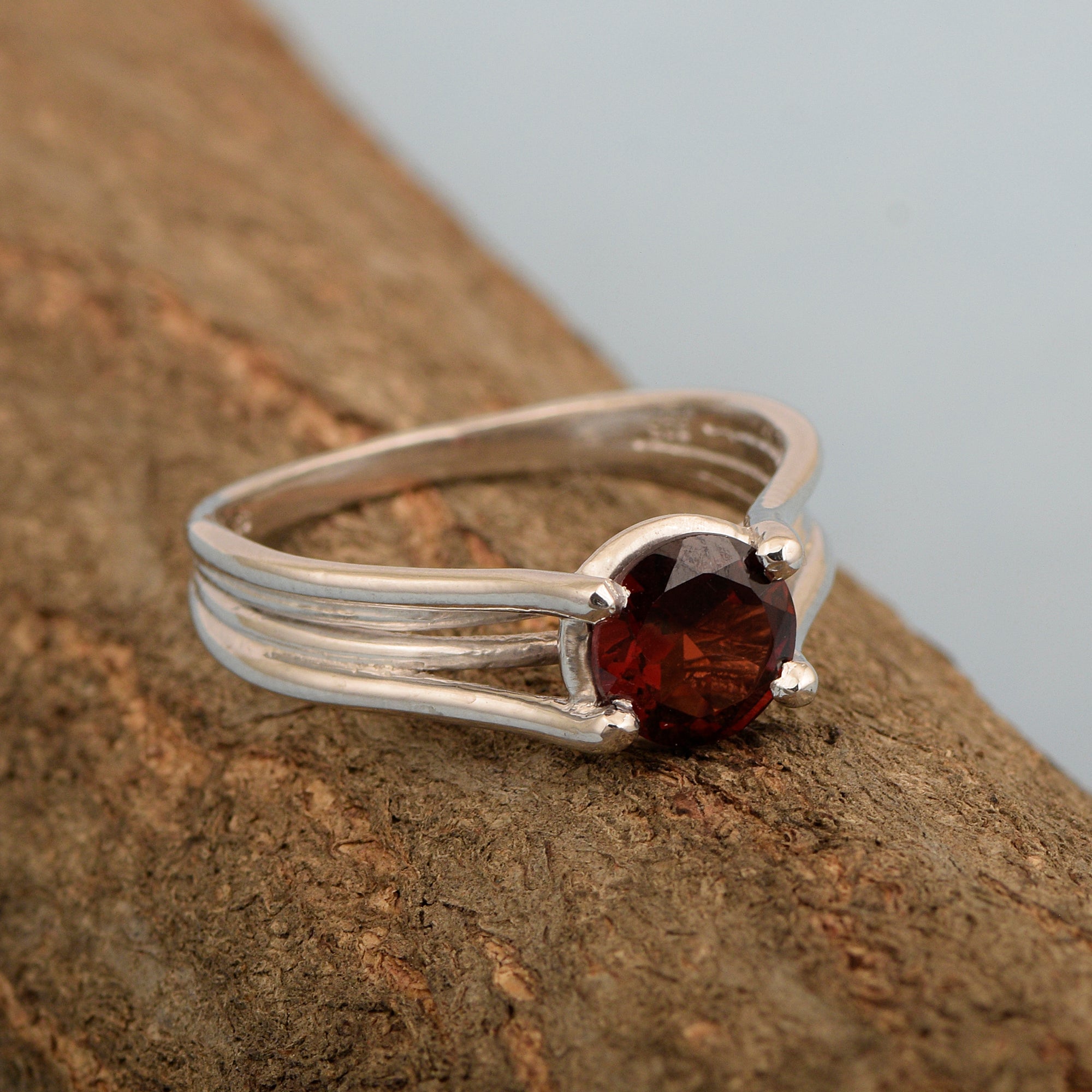 Garnet ring