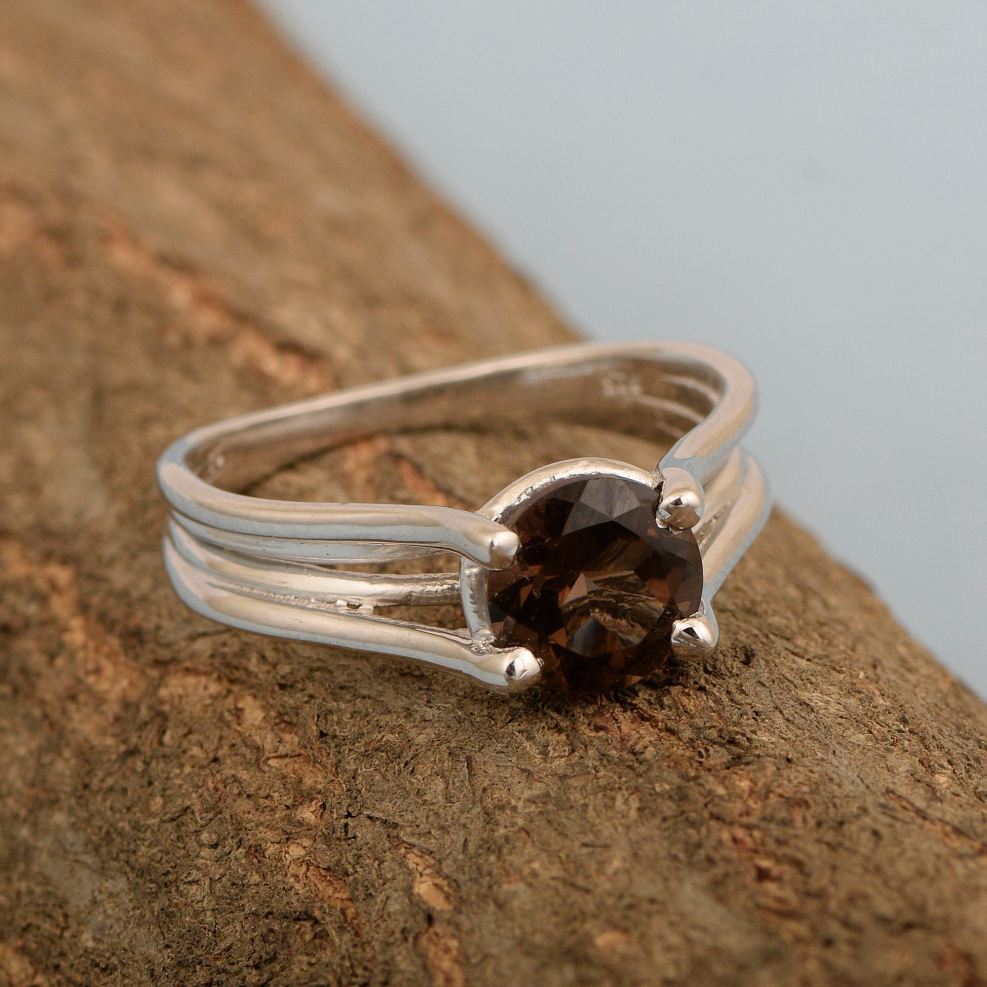 Smoky Quartz ring