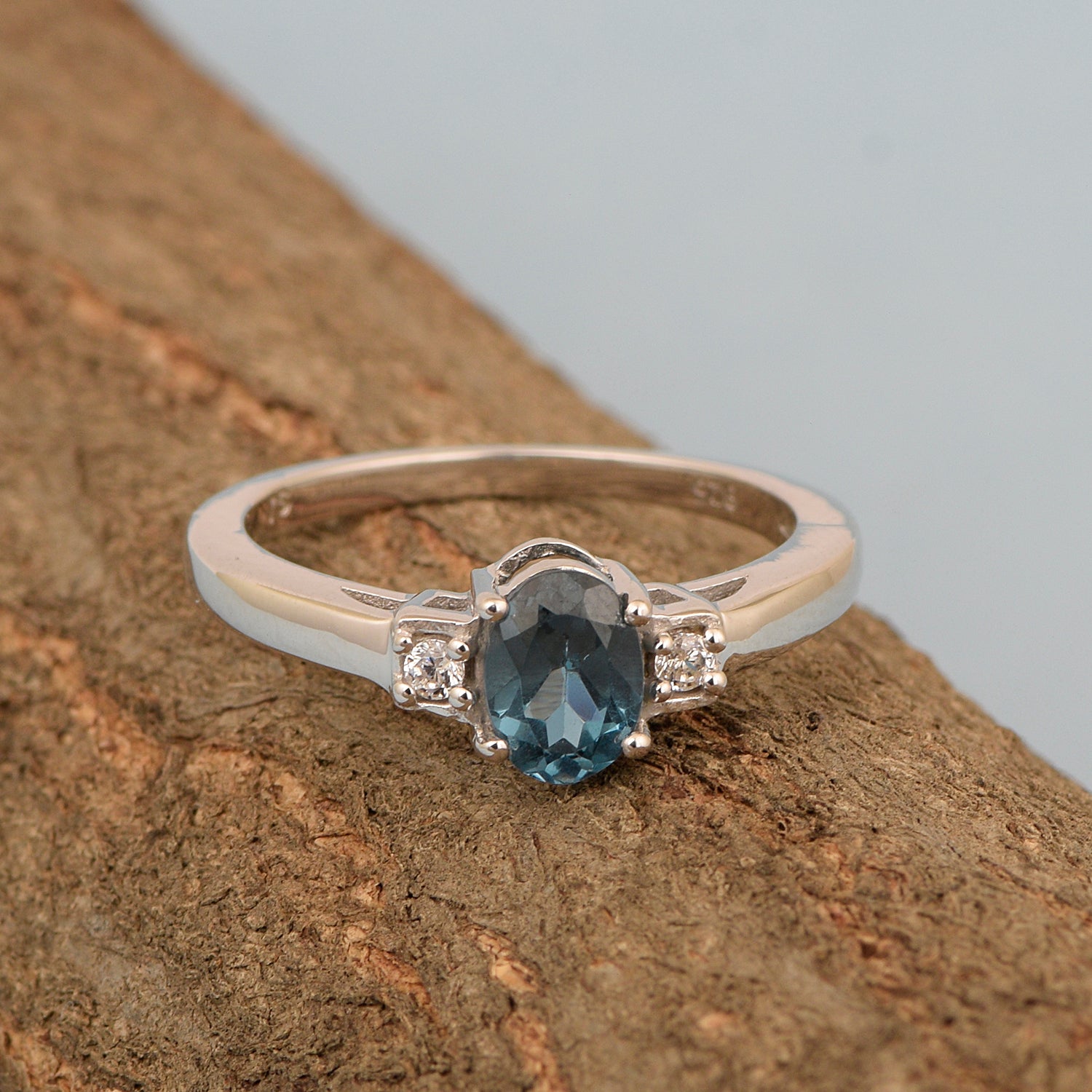London Blue Topaz ring