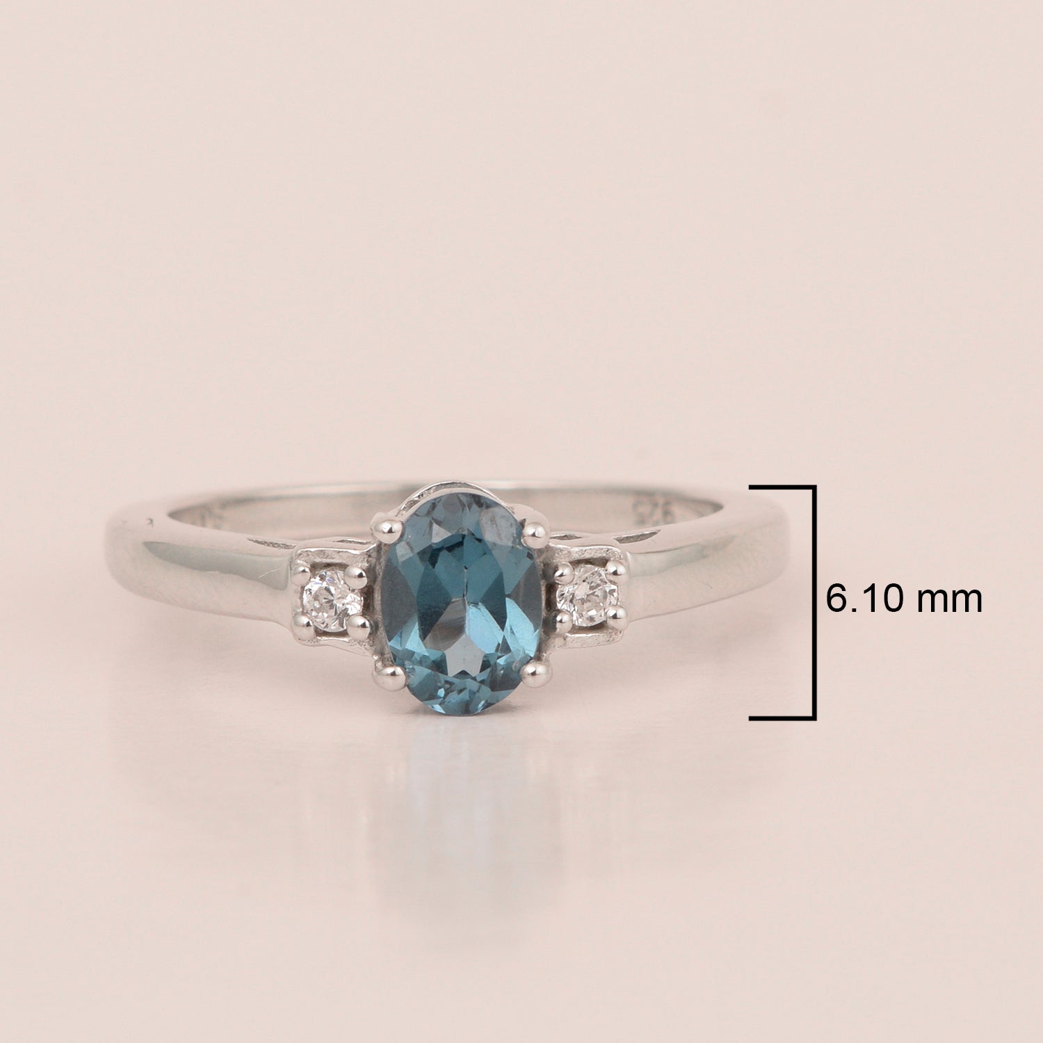 London Blue Topaz ring
