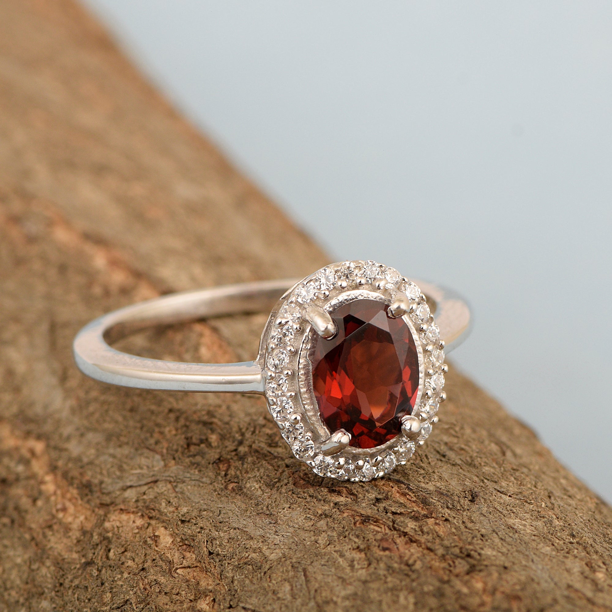 Garnet ring