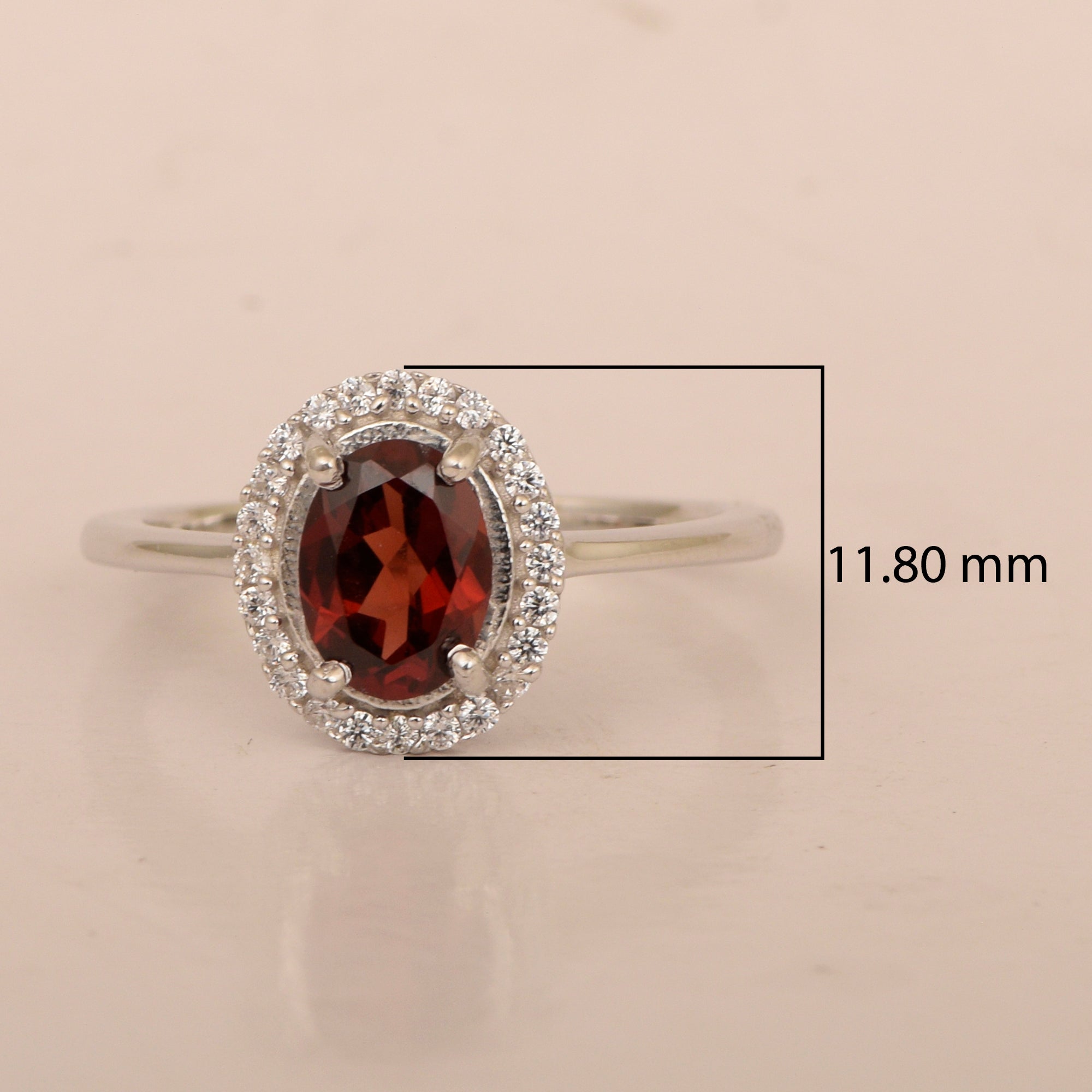 Garnet ring