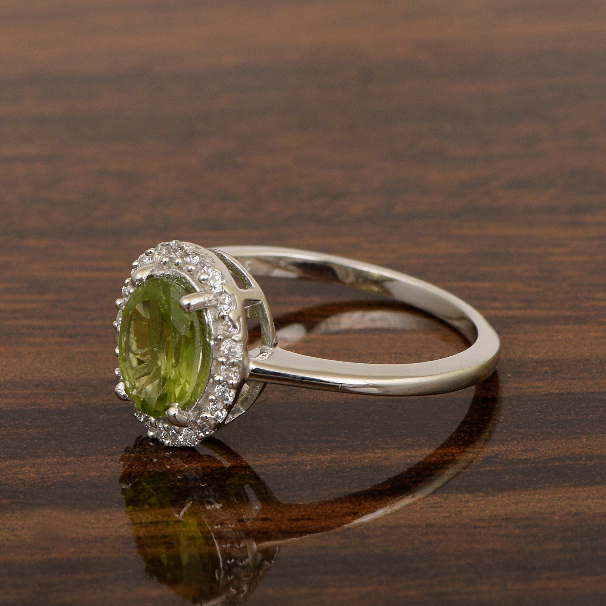 Peridot ring
