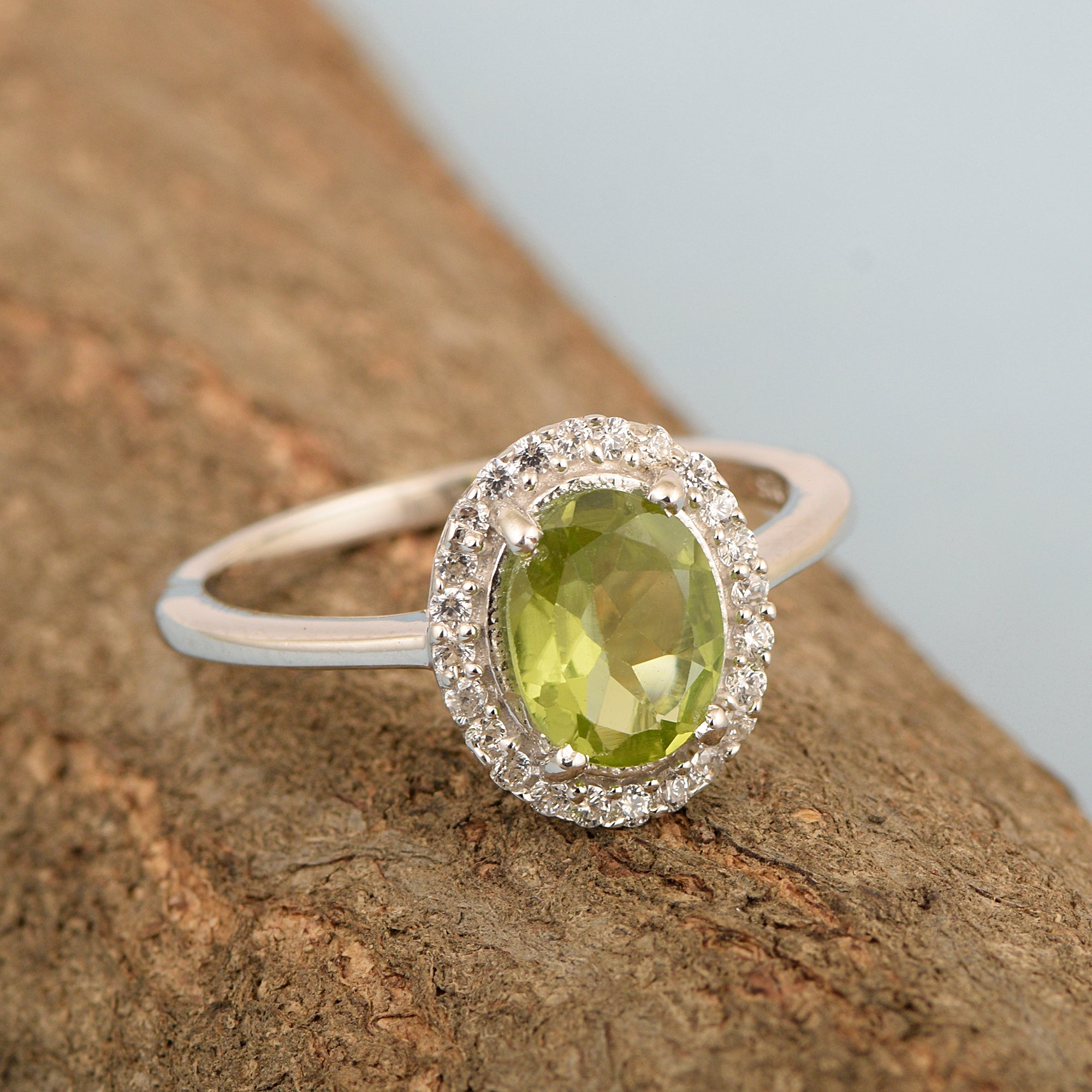 Peridot ring