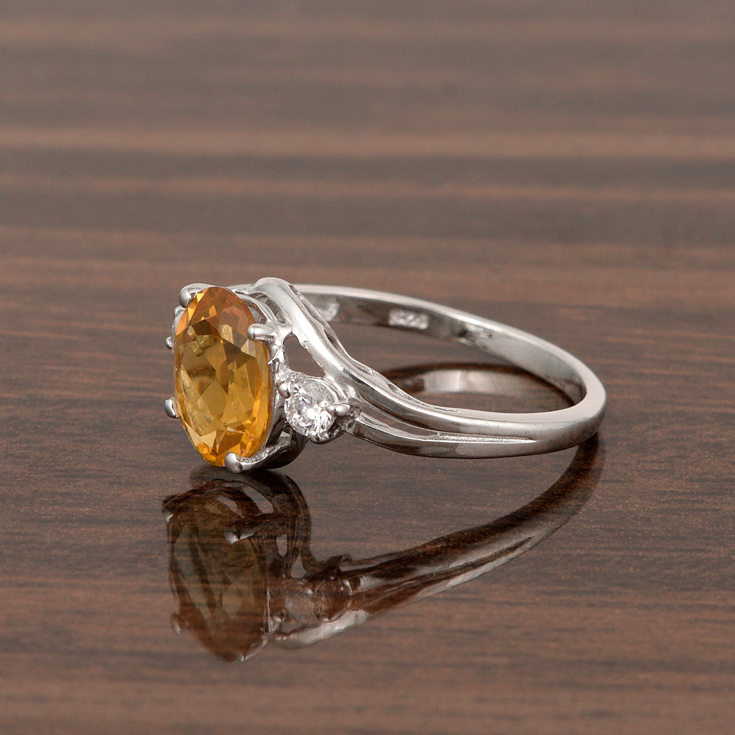 Citrine ring
