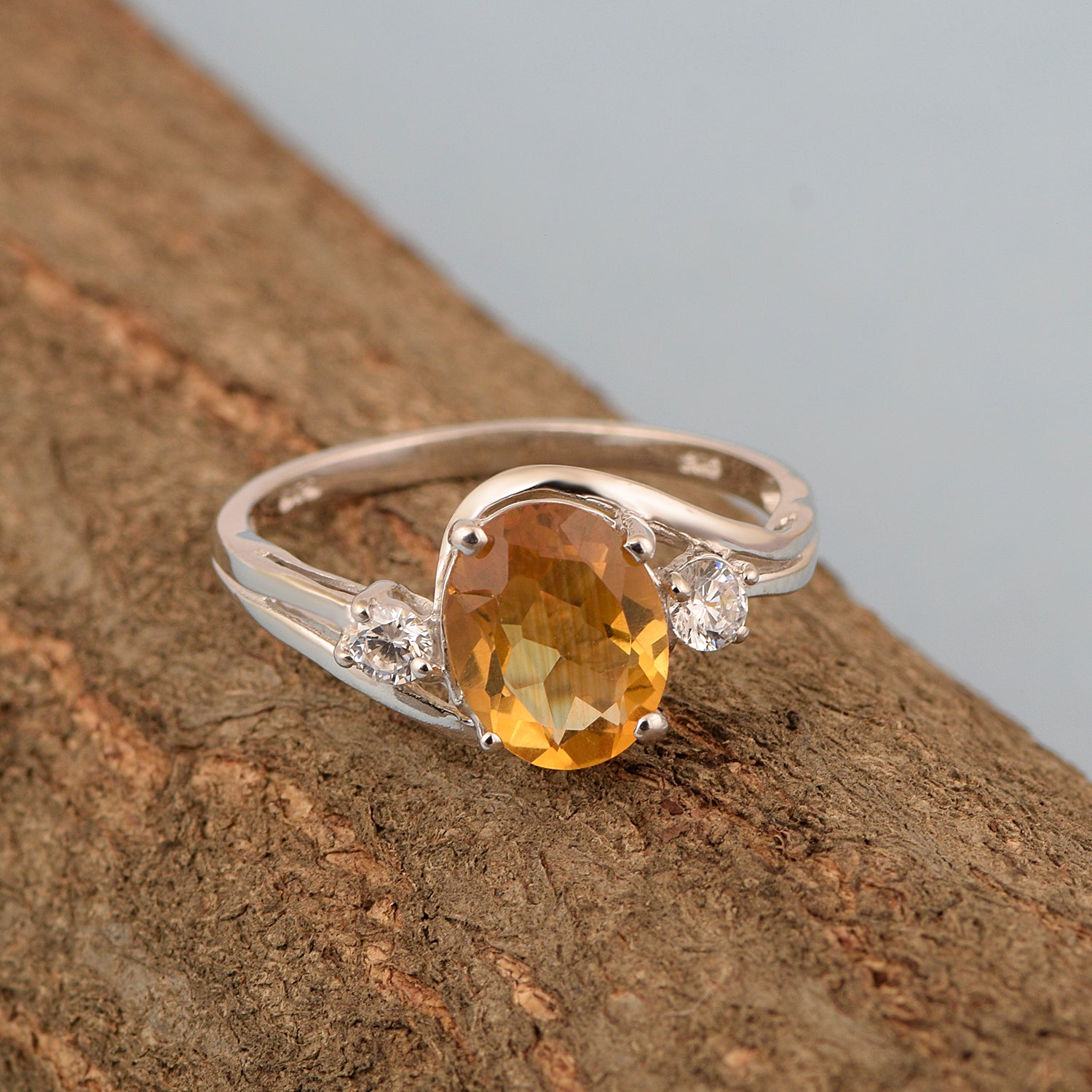 Citrine ring