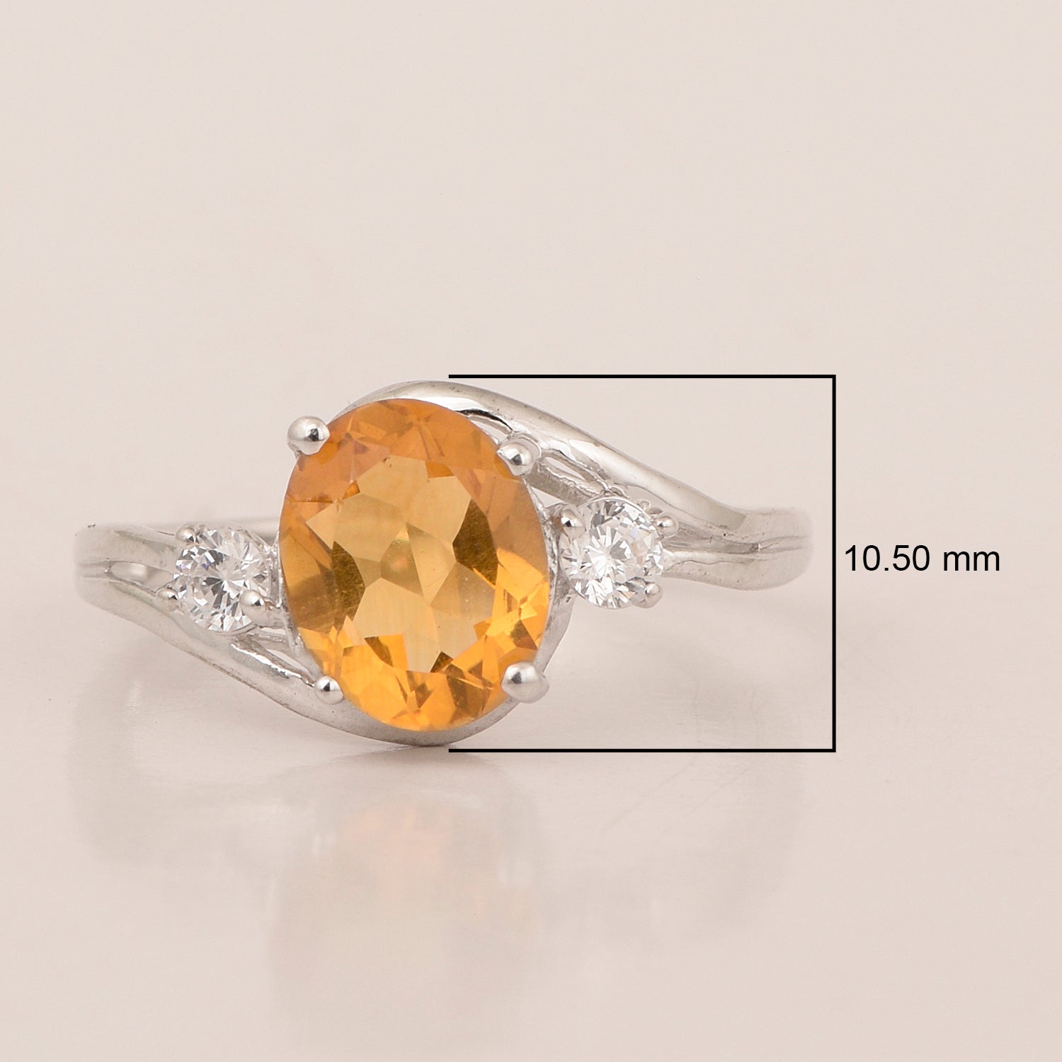 Citrine ring