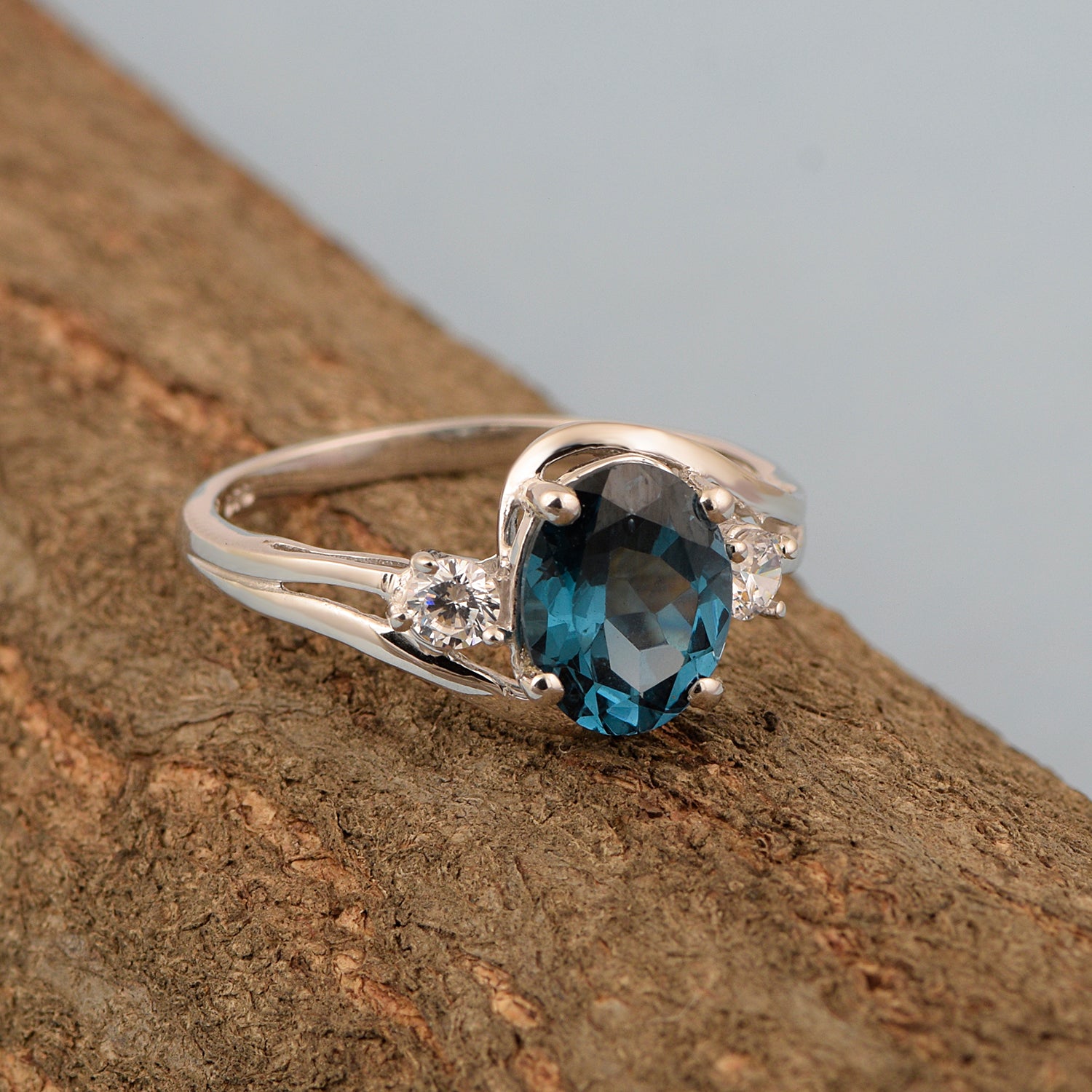 London Blue Topaz ring