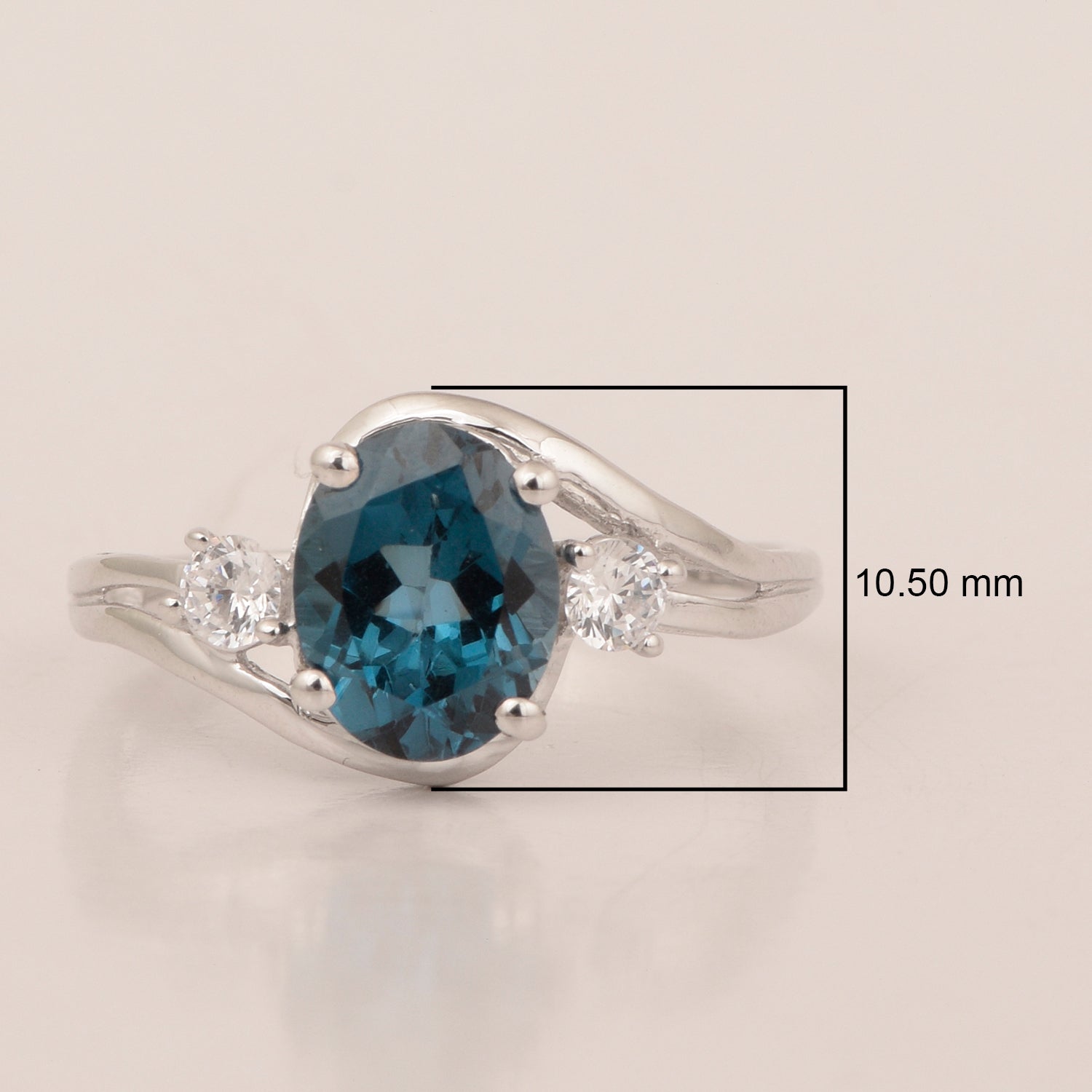 London Blue Topaz ring