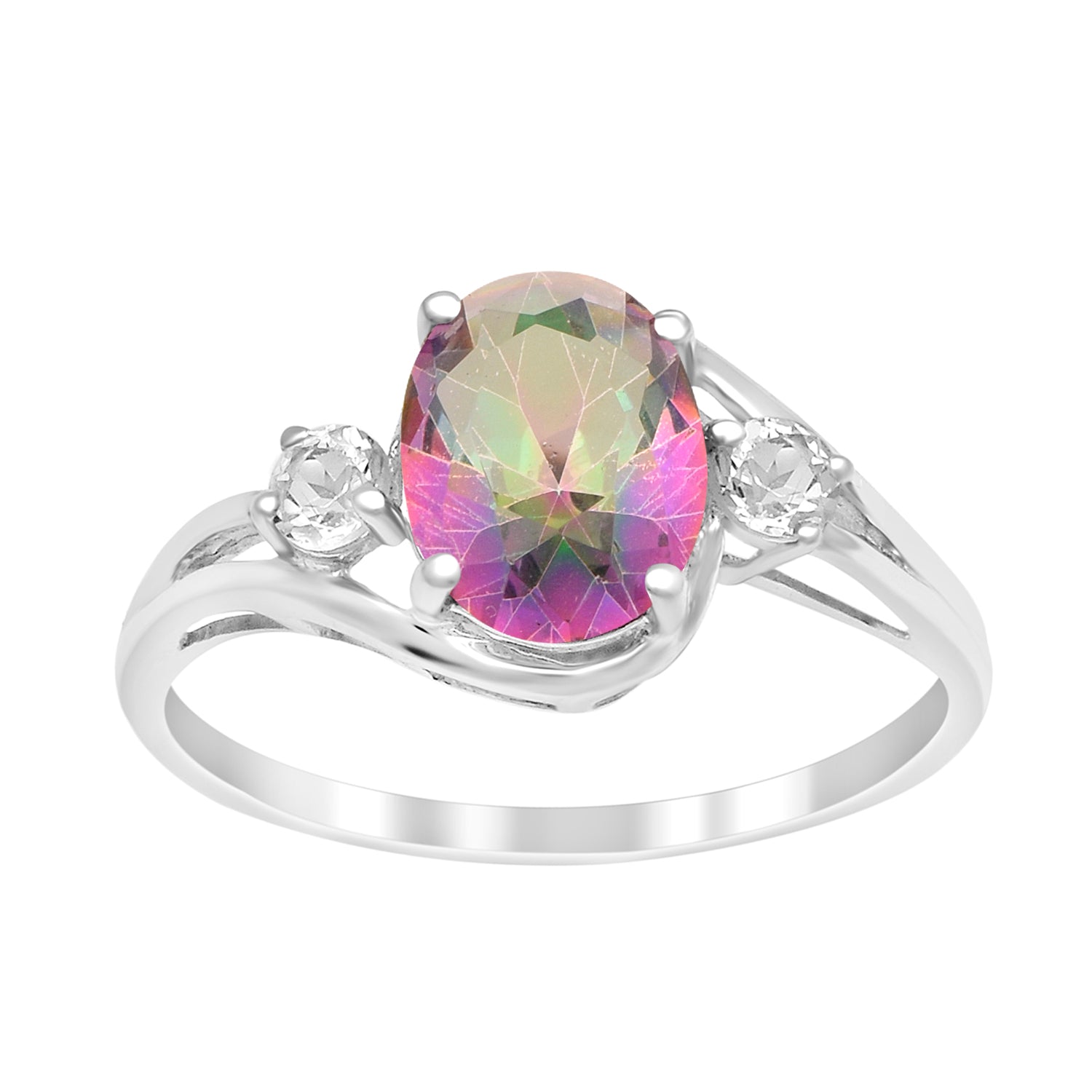 Mystic Topaz ring