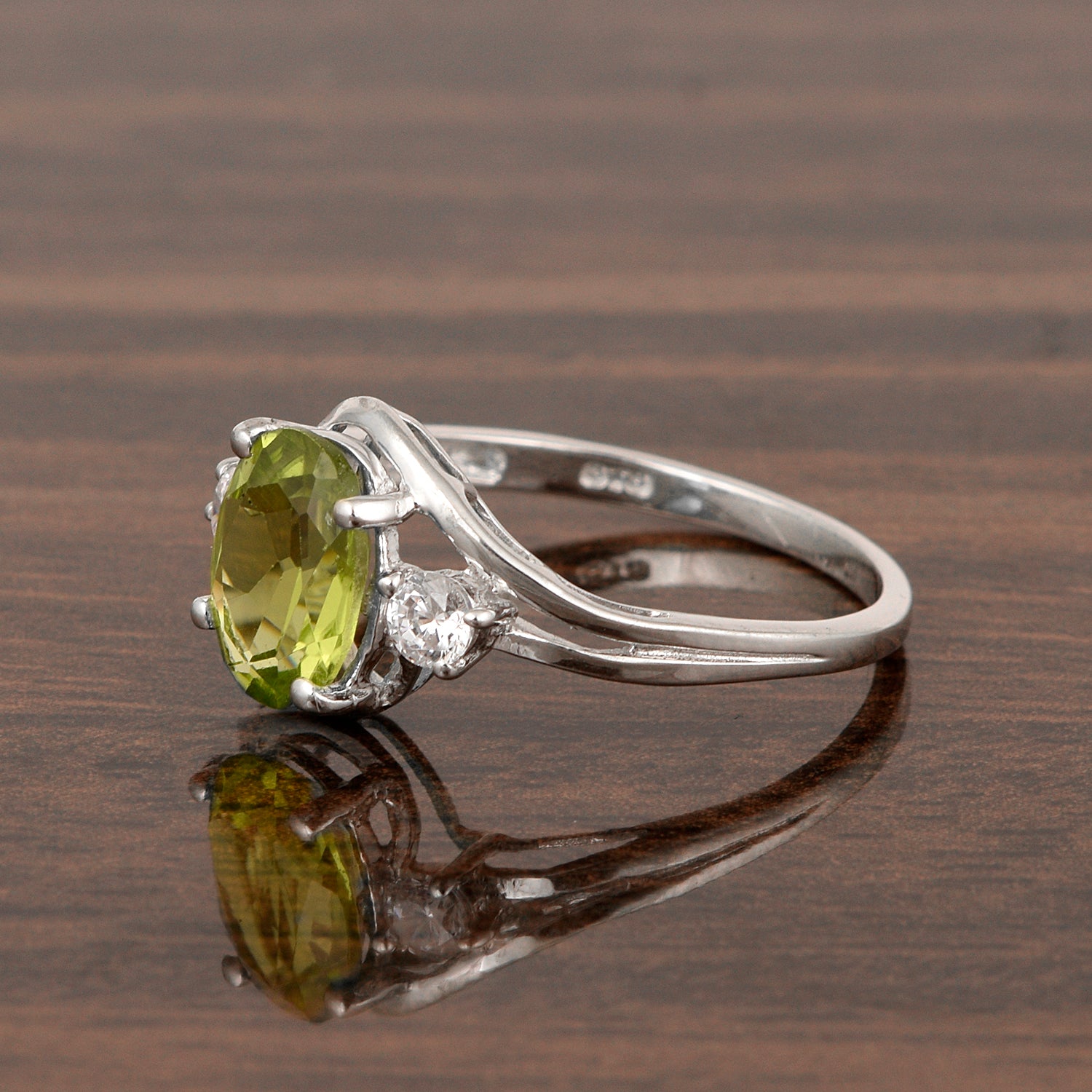 Peridot ring