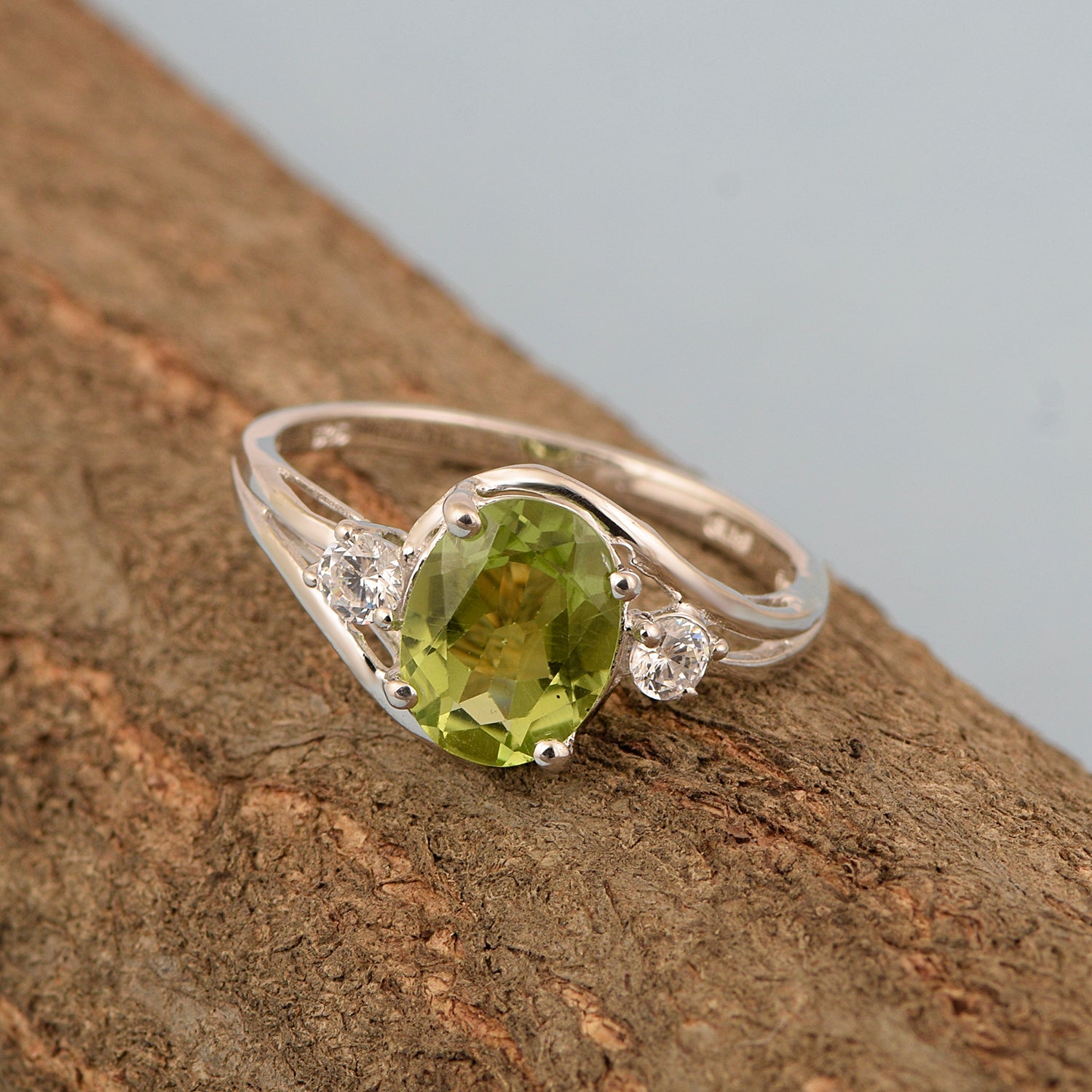 Peridot ring