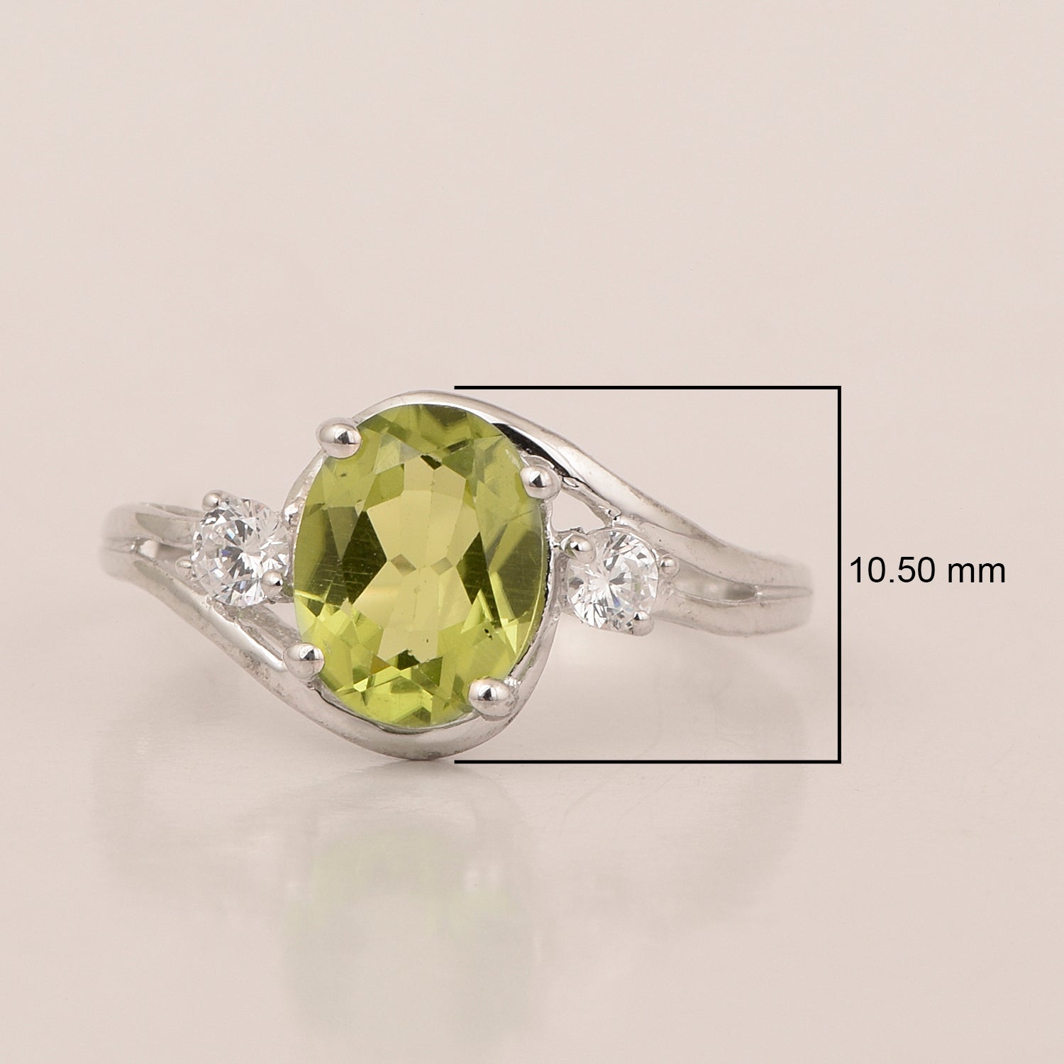 Peridot ring