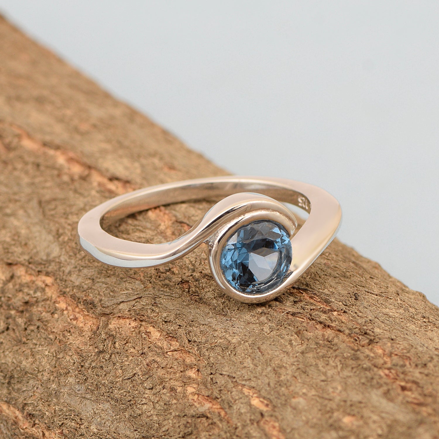 London Blue Topaz ring