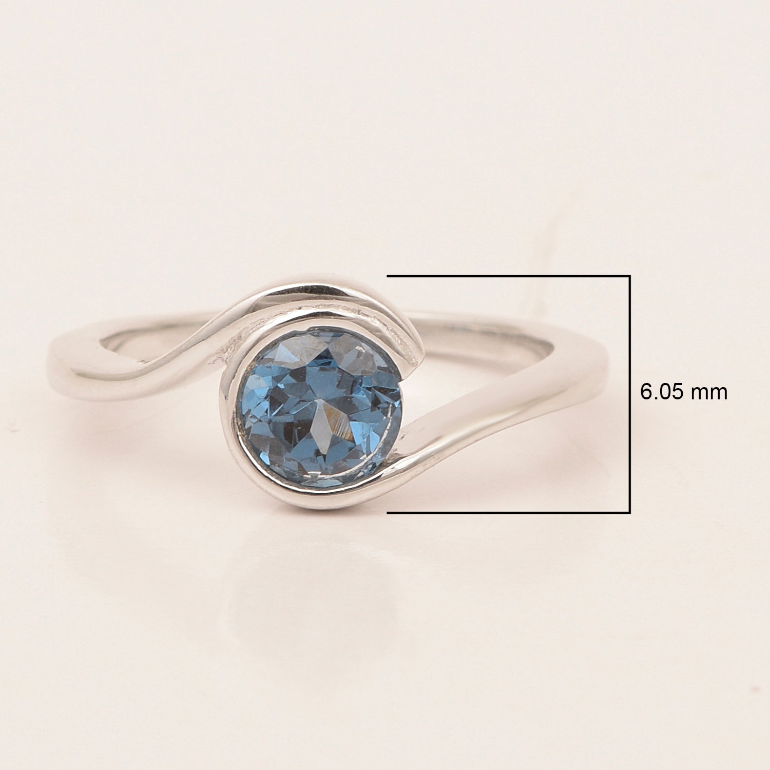 London Blue Topaz ring