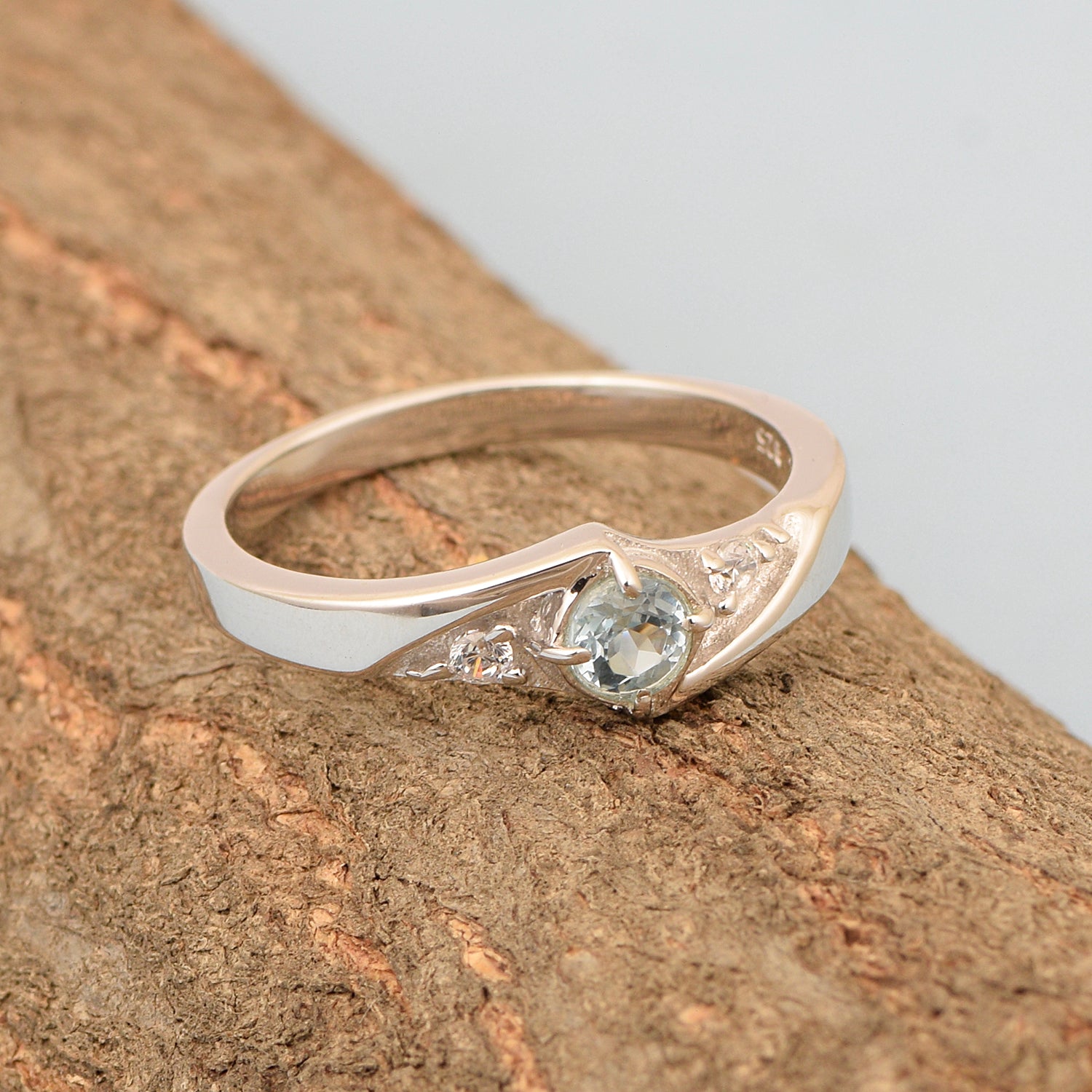 aquamarine ring
