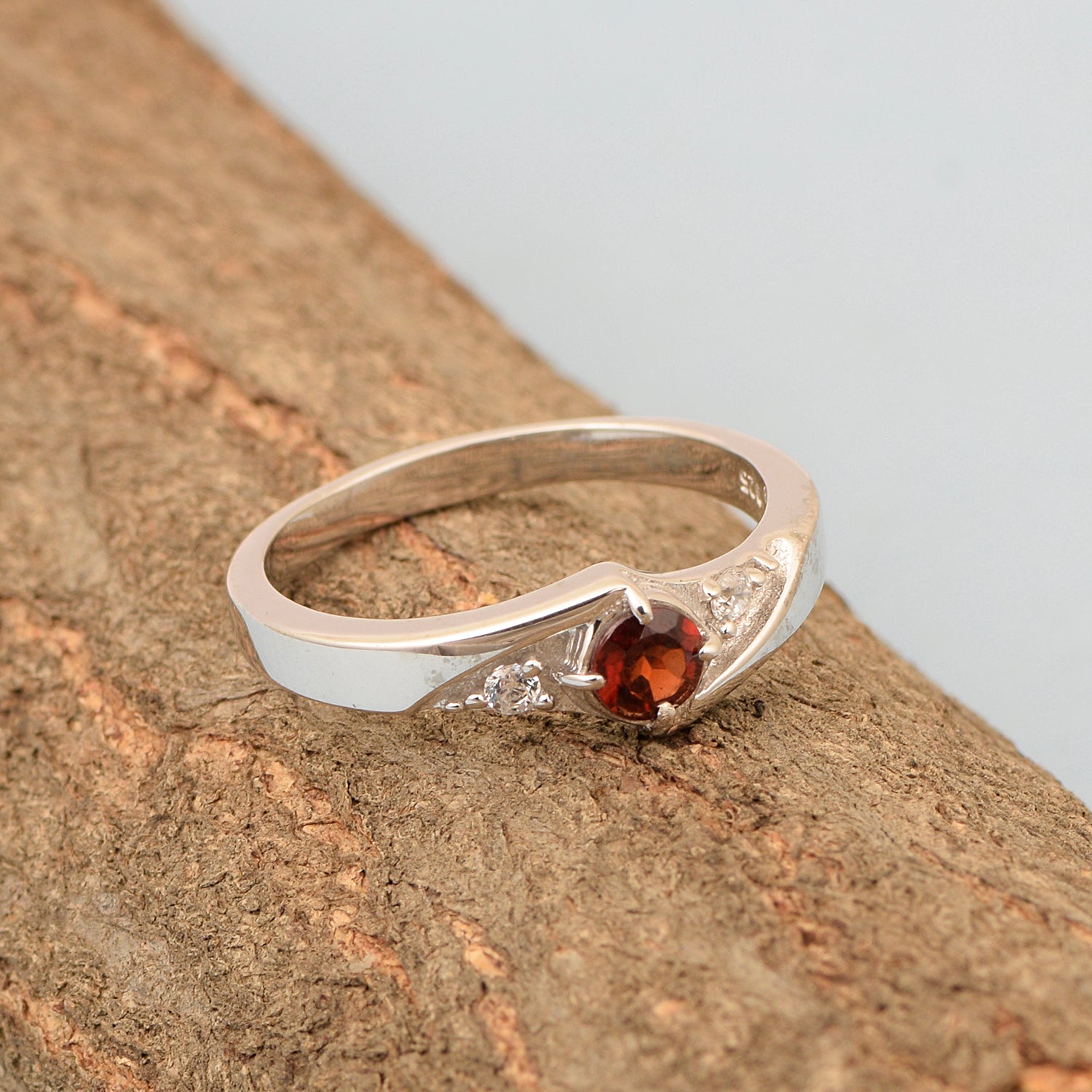 Garnet ring