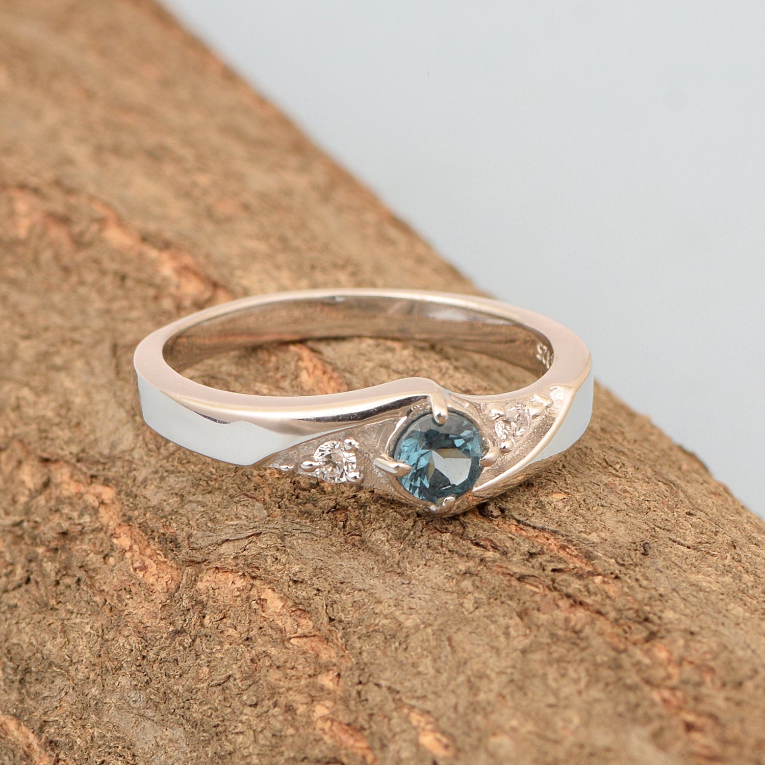 London Blue Topaz ring