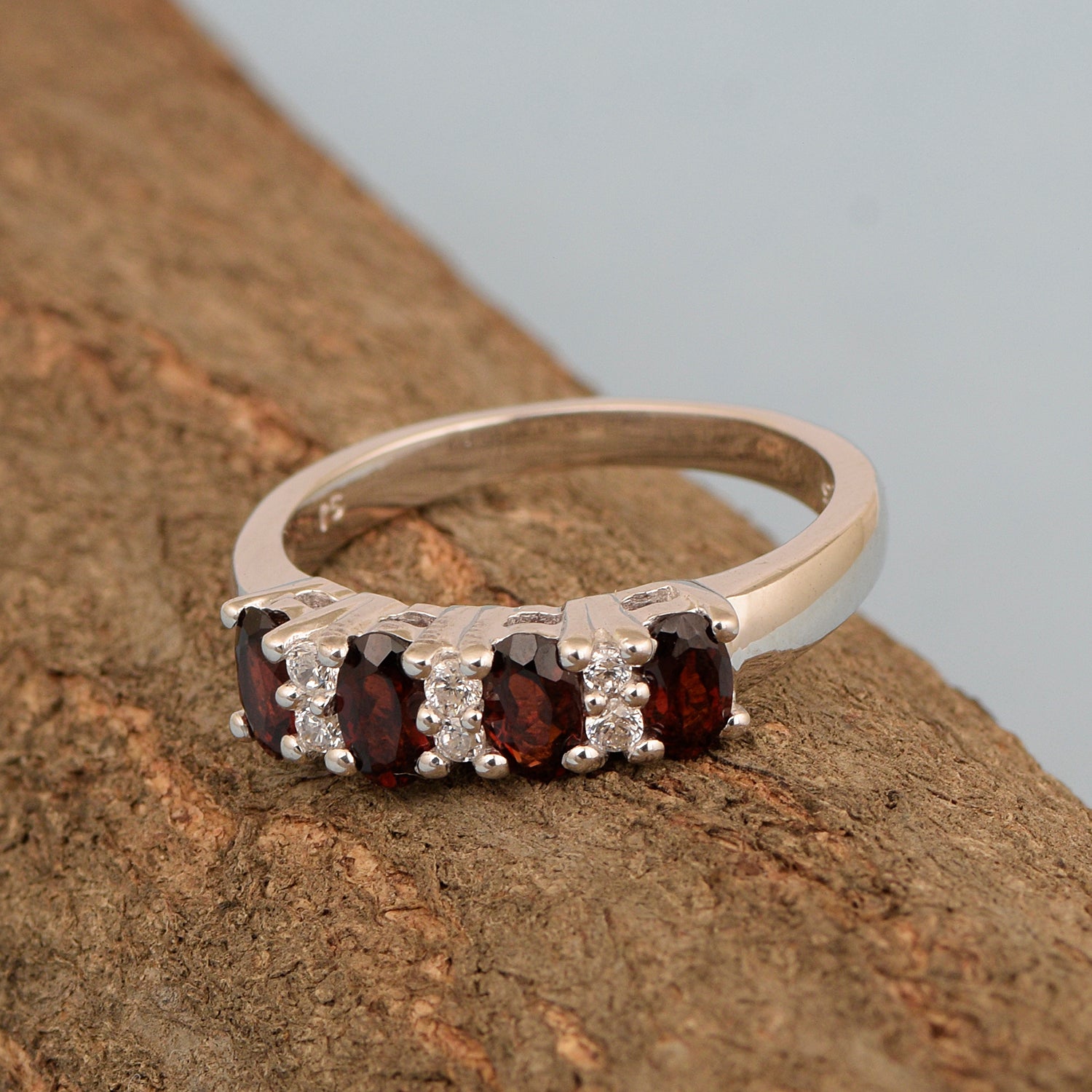 Garnet ring
