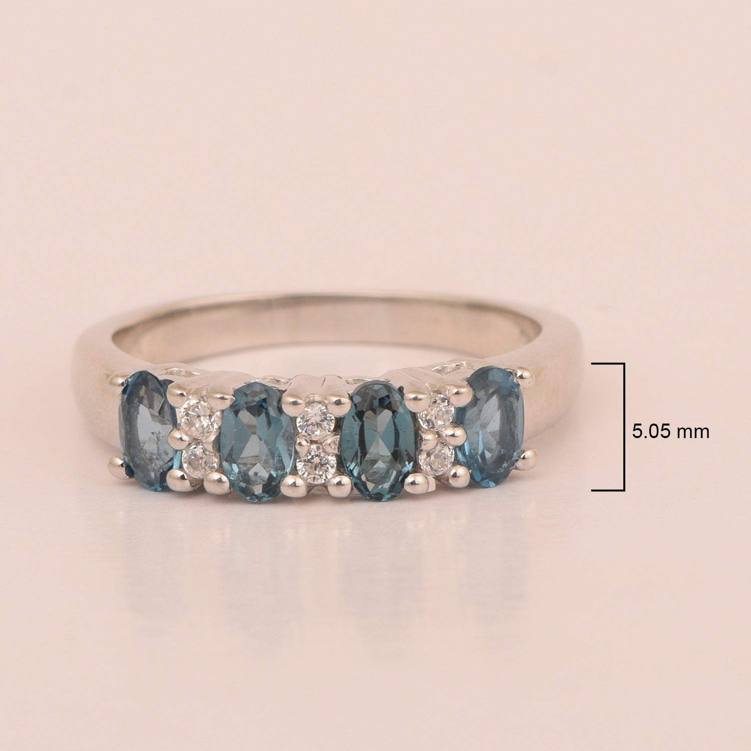 London Blue Topaz ring