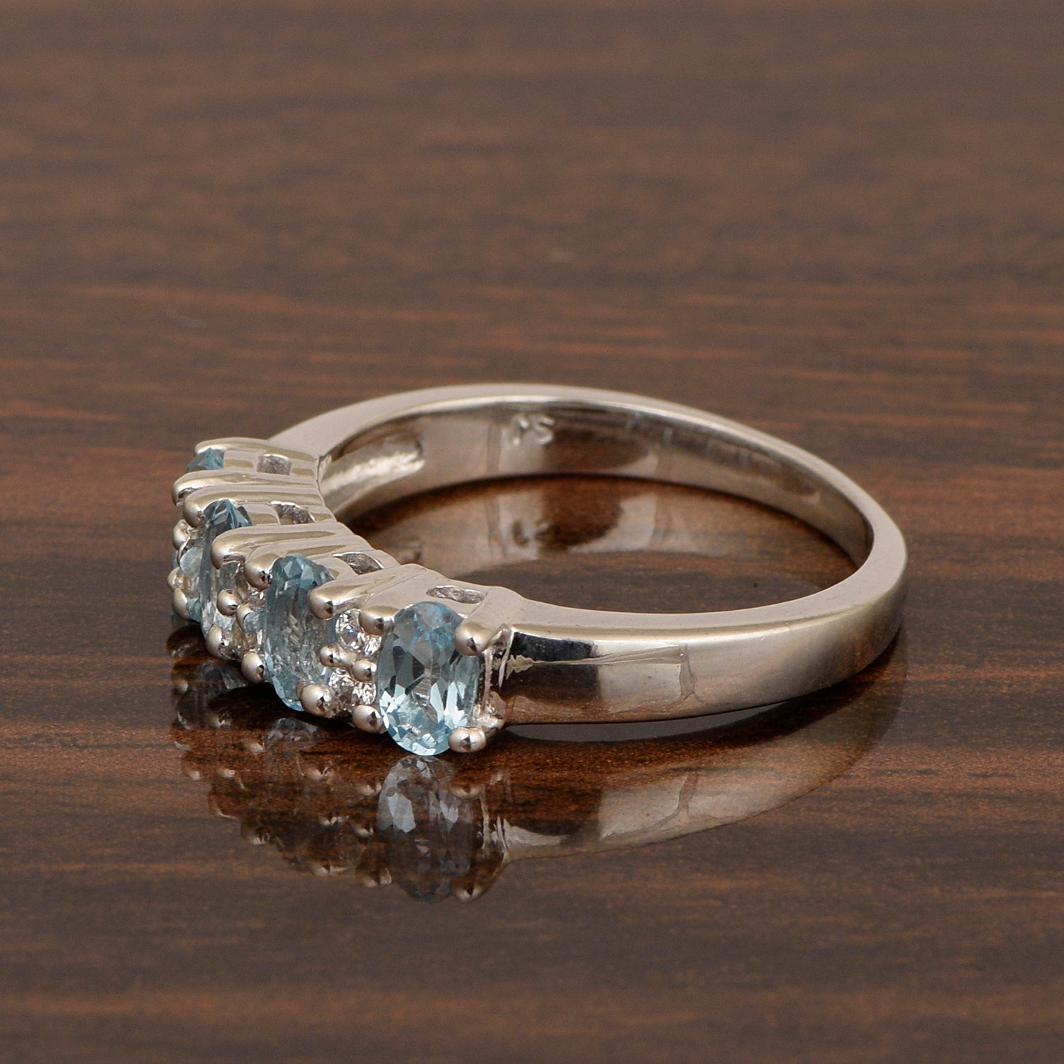 Swiss Blue Topaz ring