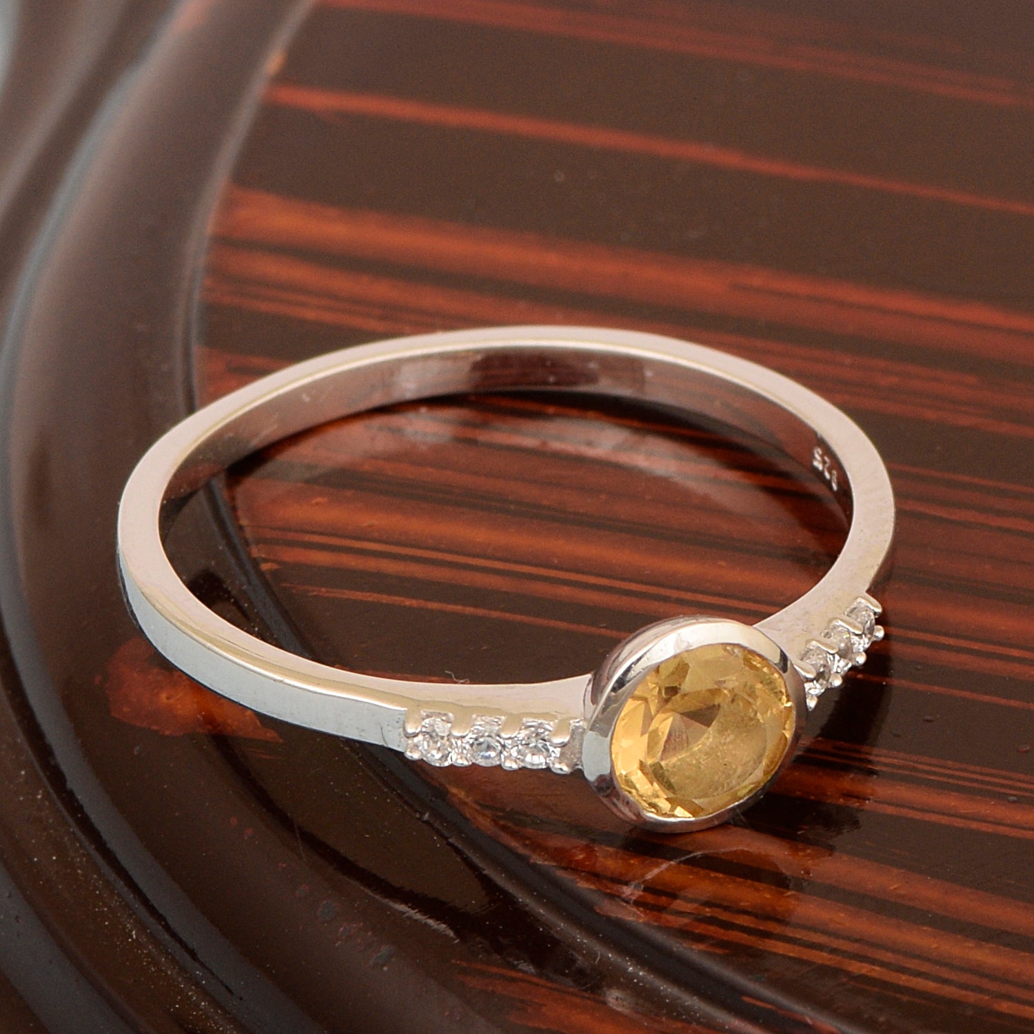 Citrine ring