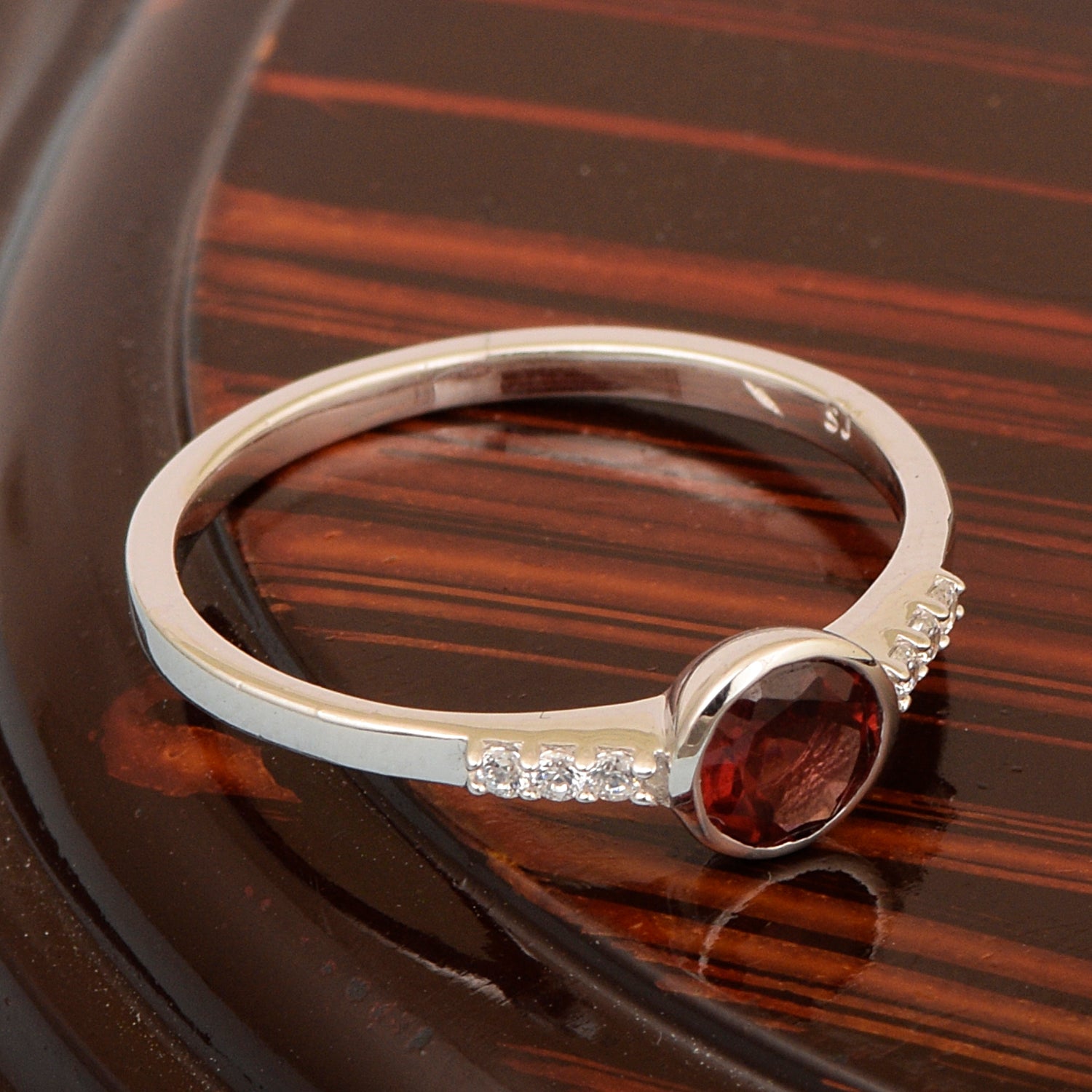 Garnet ring
