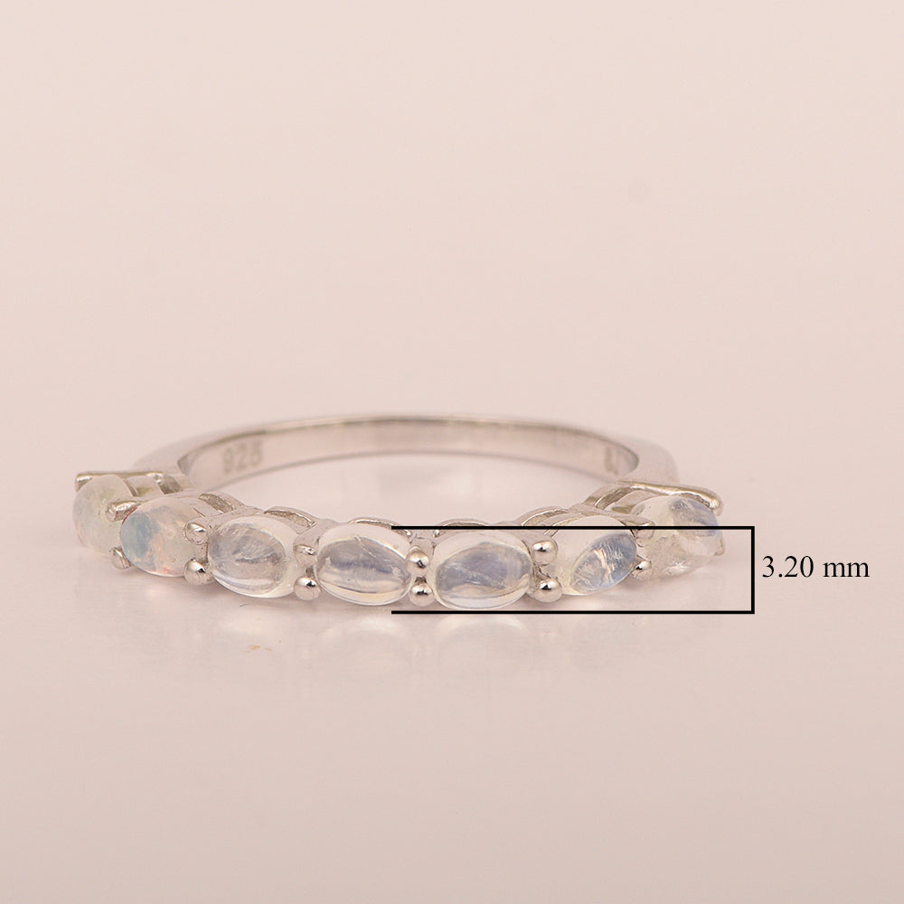 Moonstone ring