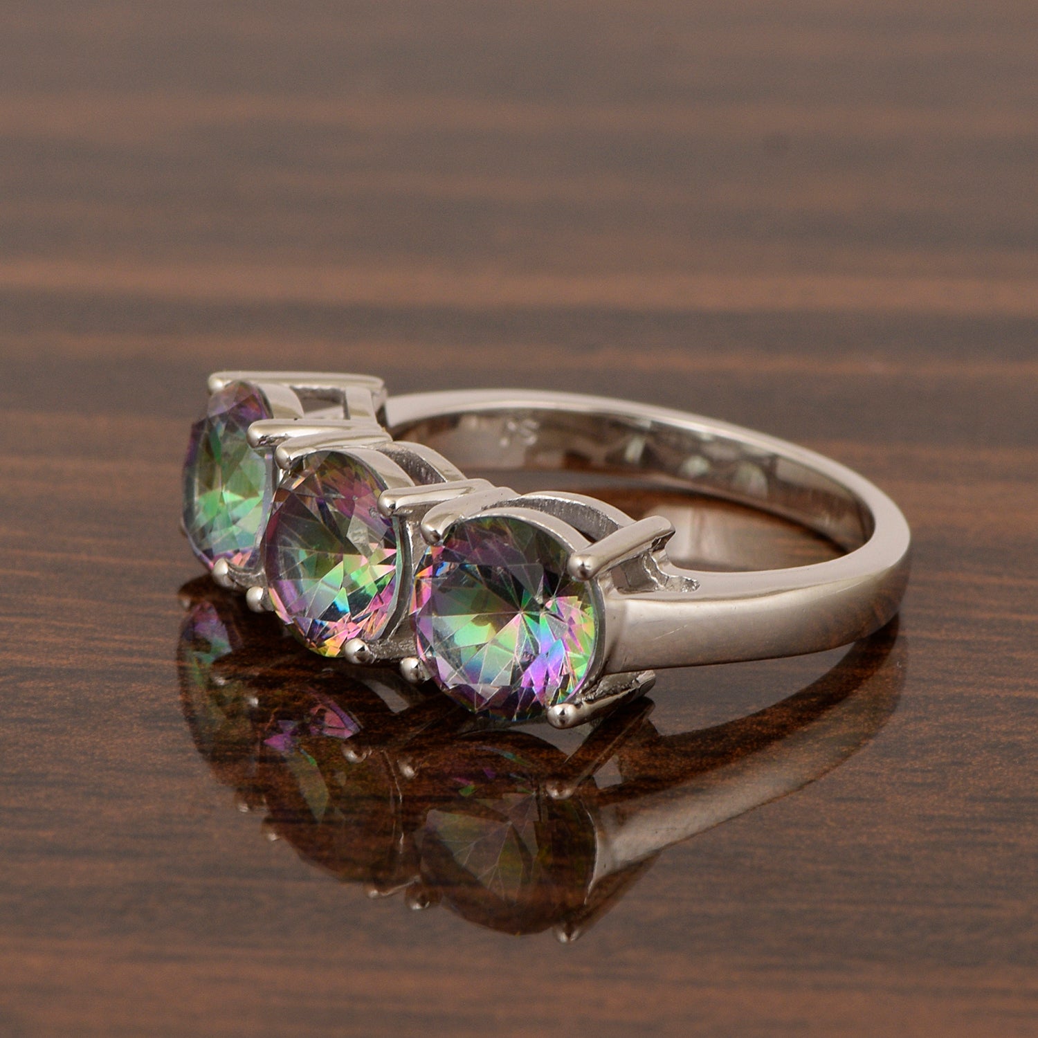 Mystic Topaz ring