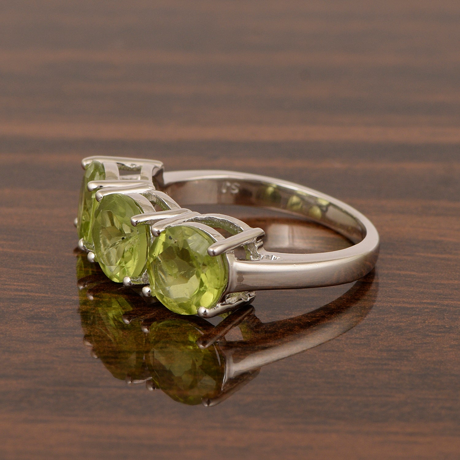 Peridot ring