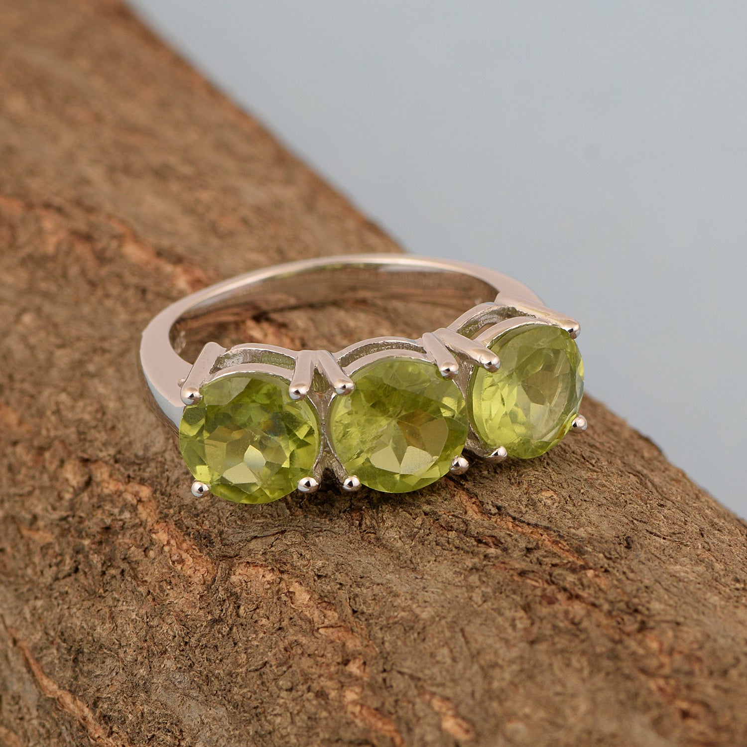 Peridot ring