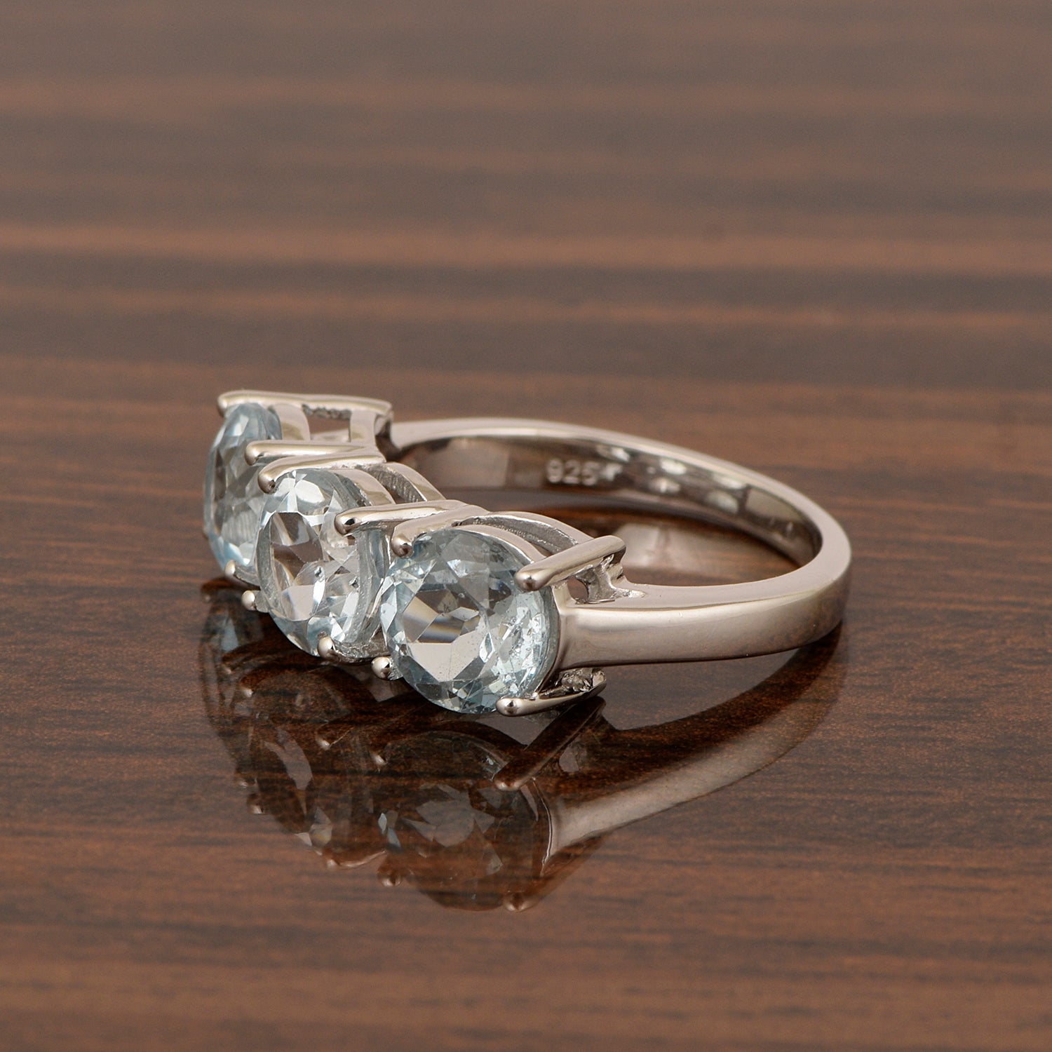 Swiss Blue Topaz ring