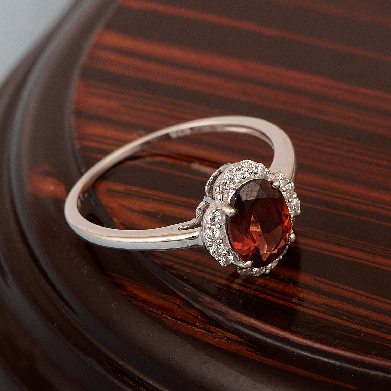 Garnet ring
