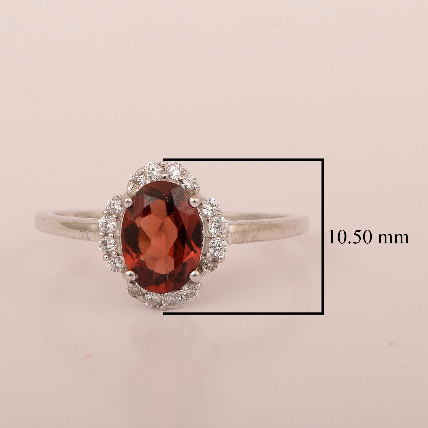 Garnet ring