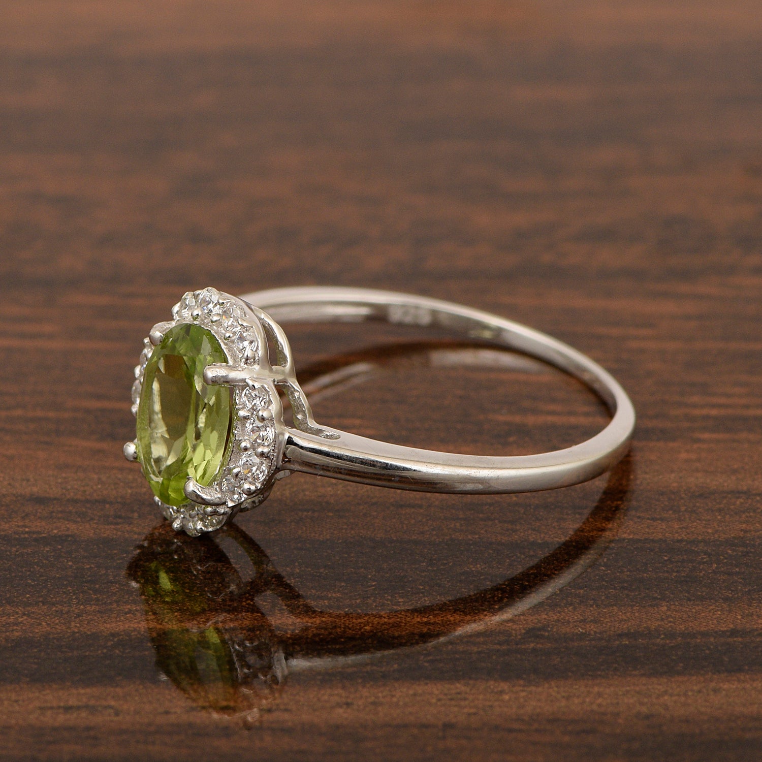 Peridot ring