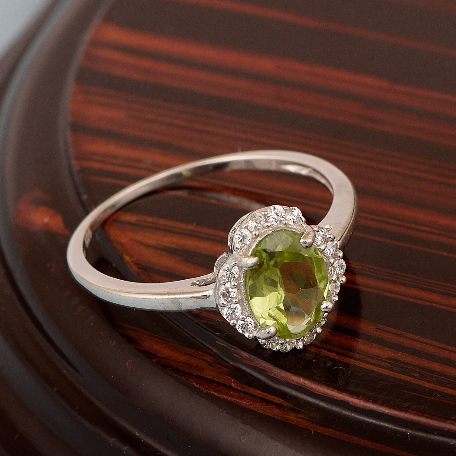 Peridot ring