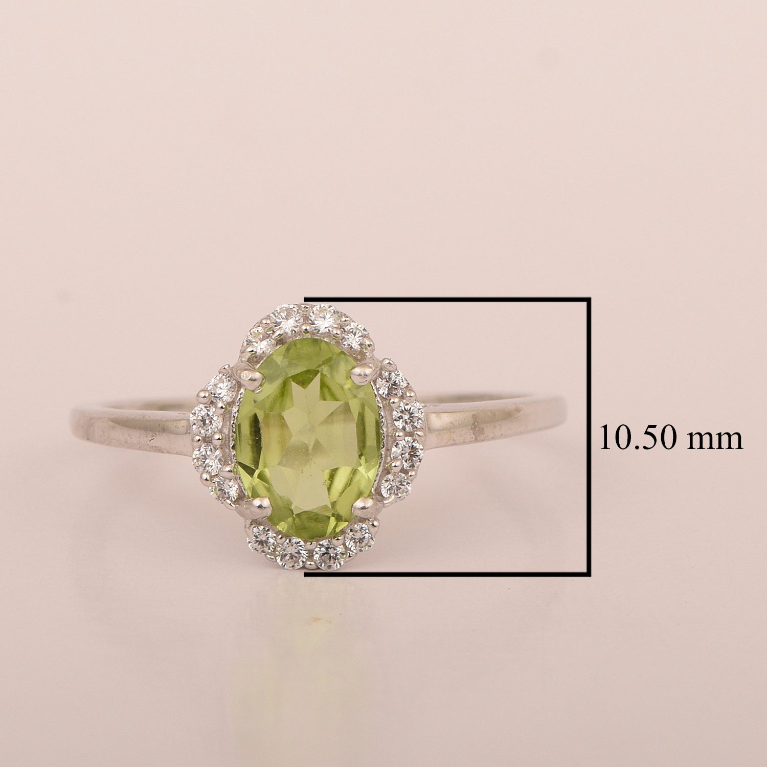 Peridot ring