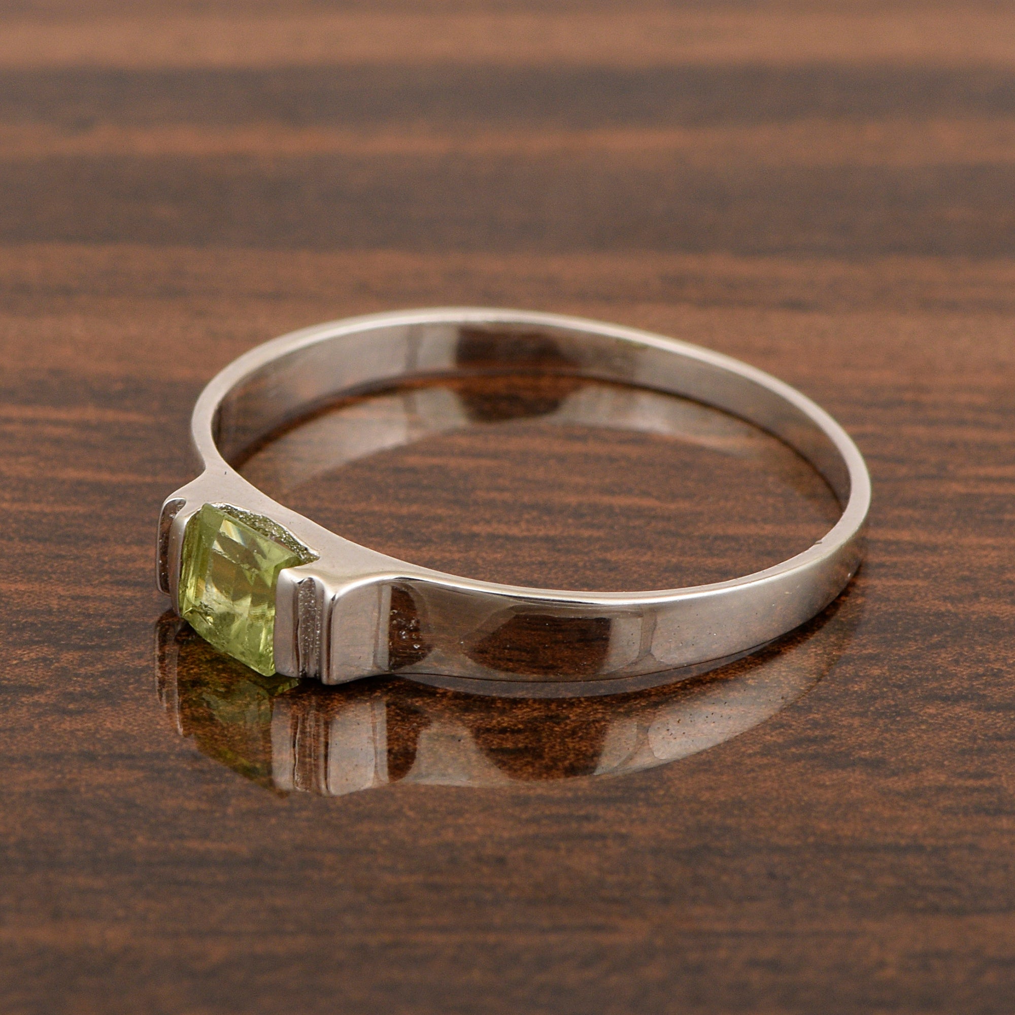 Peridot ring