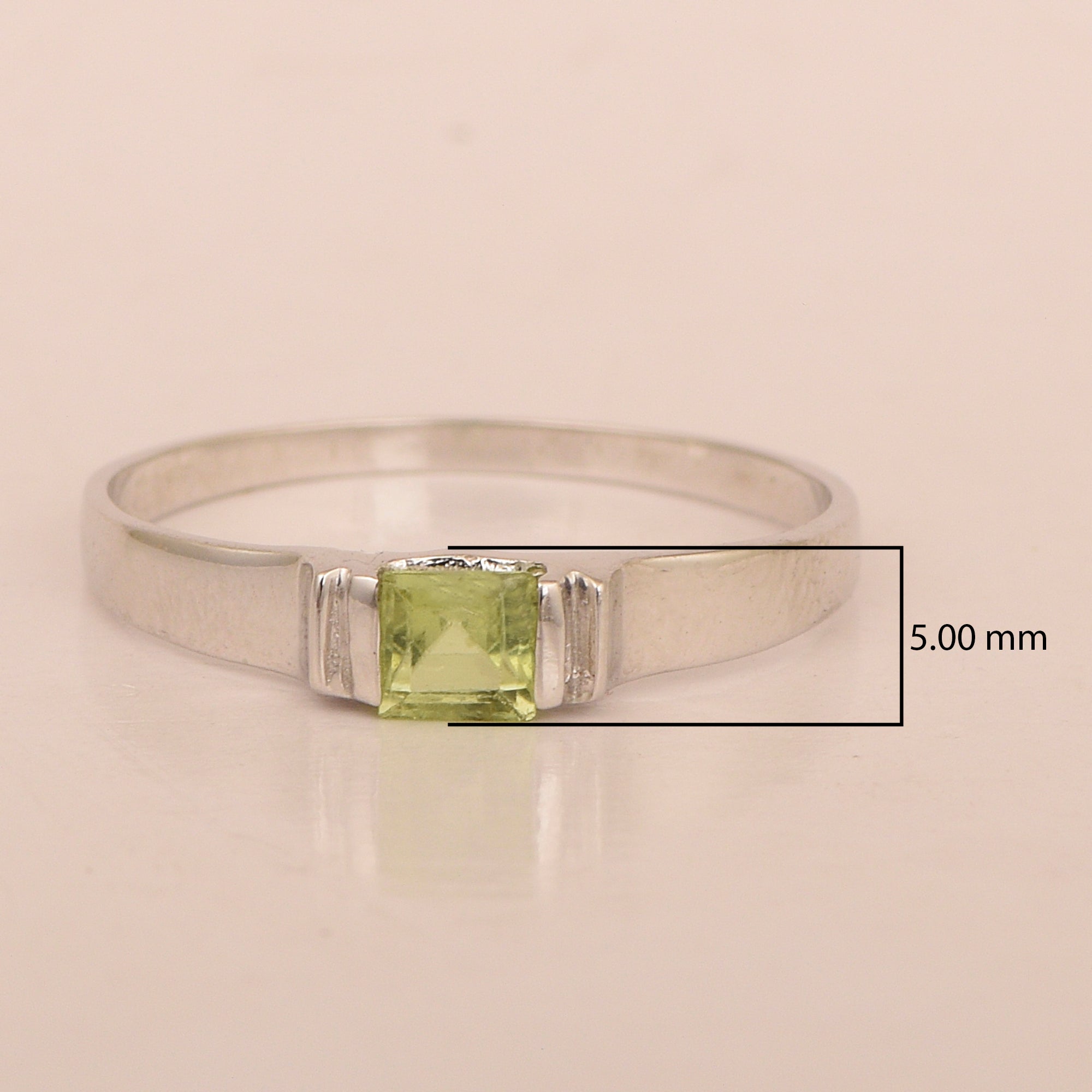 Peridot ring
