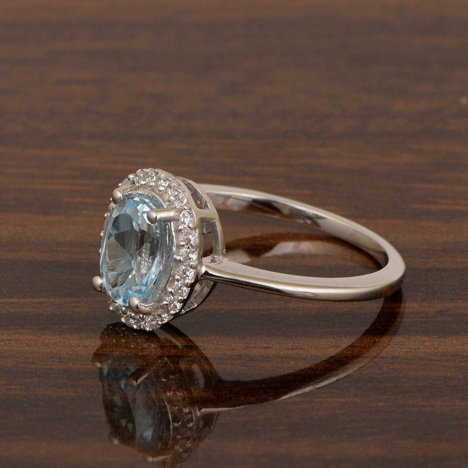 Blue Topaz ring