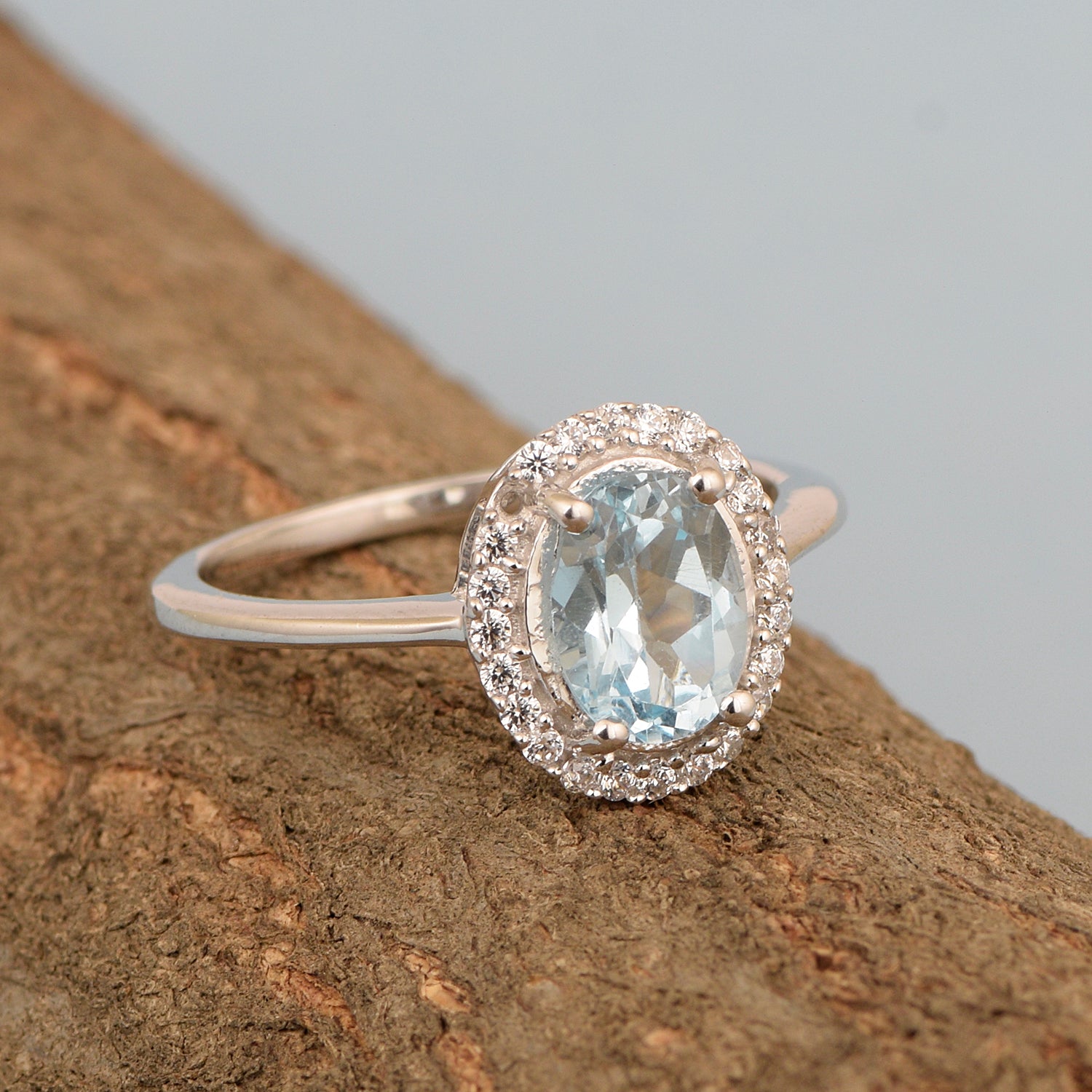 Blue Topaz ring