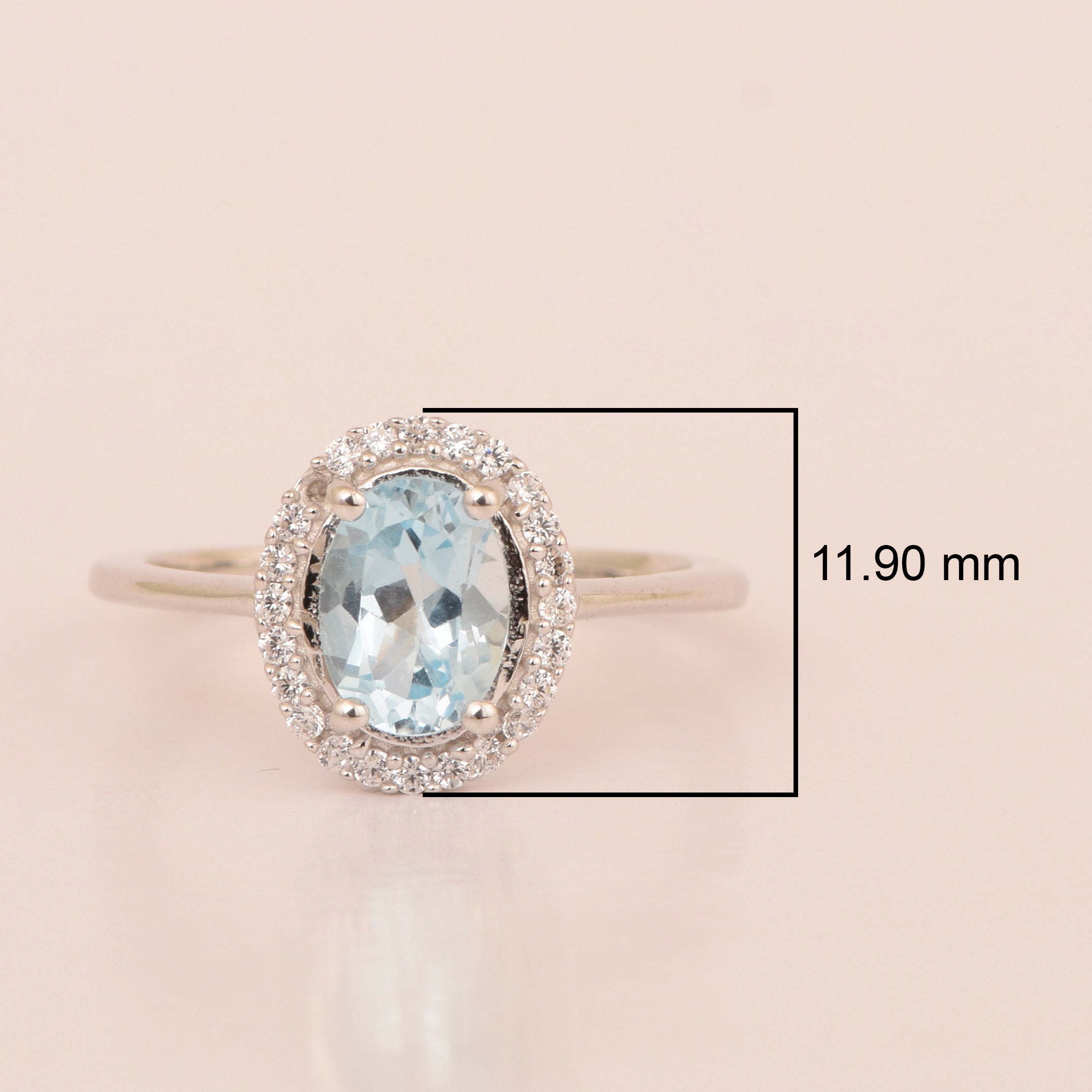 Blue Topaz ring