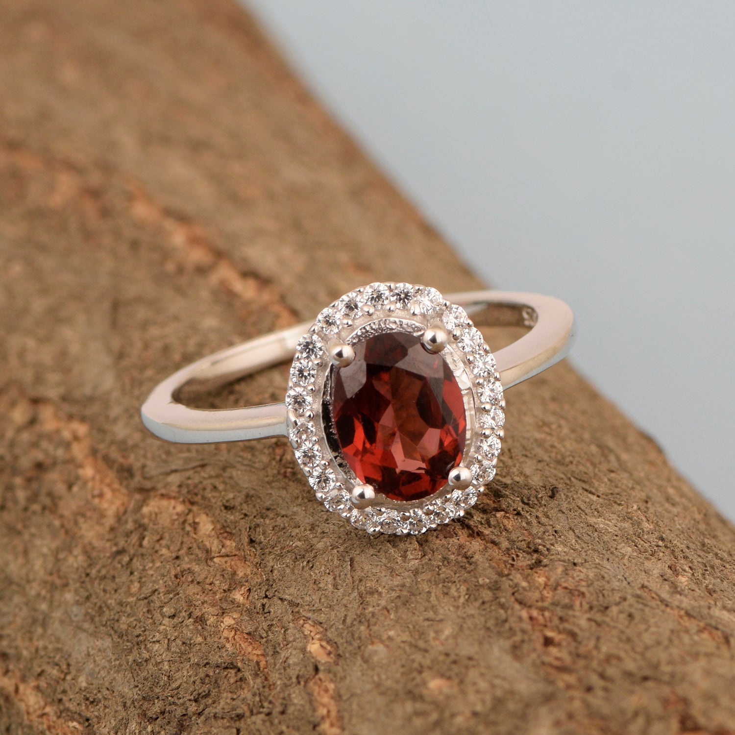 Garnet ring